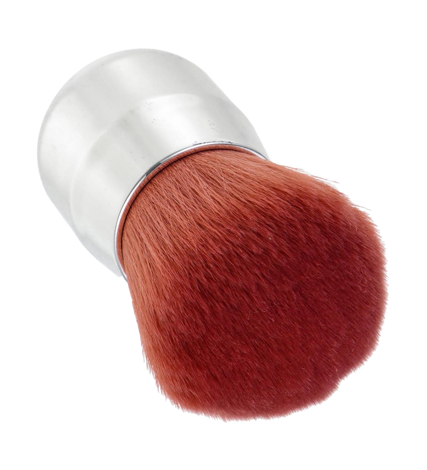 Mushroom Head Dust Brush Portable Foundation Brush Hairdressing Brush Eye Shadows Nail Brush Travel Powder Brush Travel Beauty Brush Electric Aluminum Tube Eyeliner Brush - Buy Online on GoSupps.com