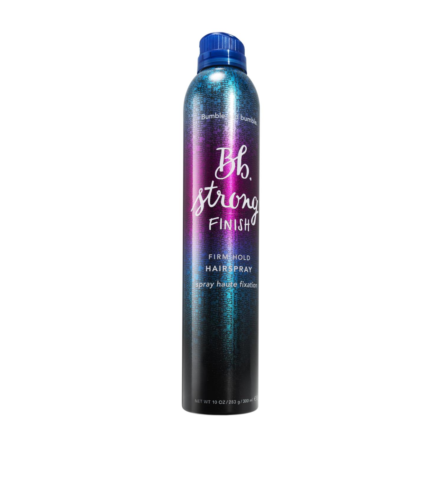 Bumble and bumble. Strong Finish Firm Hold Hairspray | Firm Hold + Brushable Finish | Curly Wavy Straight 10 Ounce - Buy Online on GoSupps.com