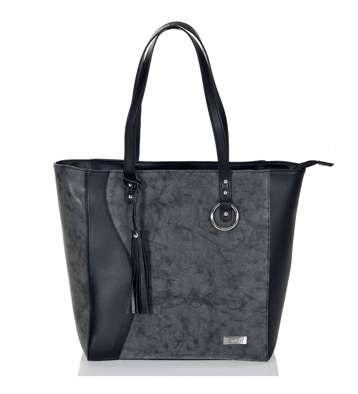 Buy LCP Kids Diaper Bag - Eco Leather Ladies Handbag Scratch-Resistant 15L Volume in Grey | International Shipping Available - Buy Online on GoSupps.com