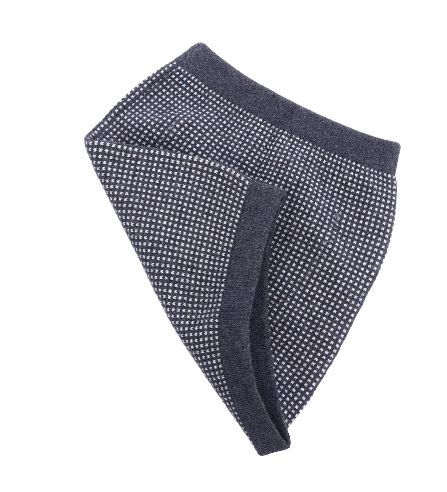 Buy Wool Jacquard Waist Support Belt for Back Pain Relief - Cold Weather Flexible Cashmere XL Grey - Buy Online on GoSupps.com