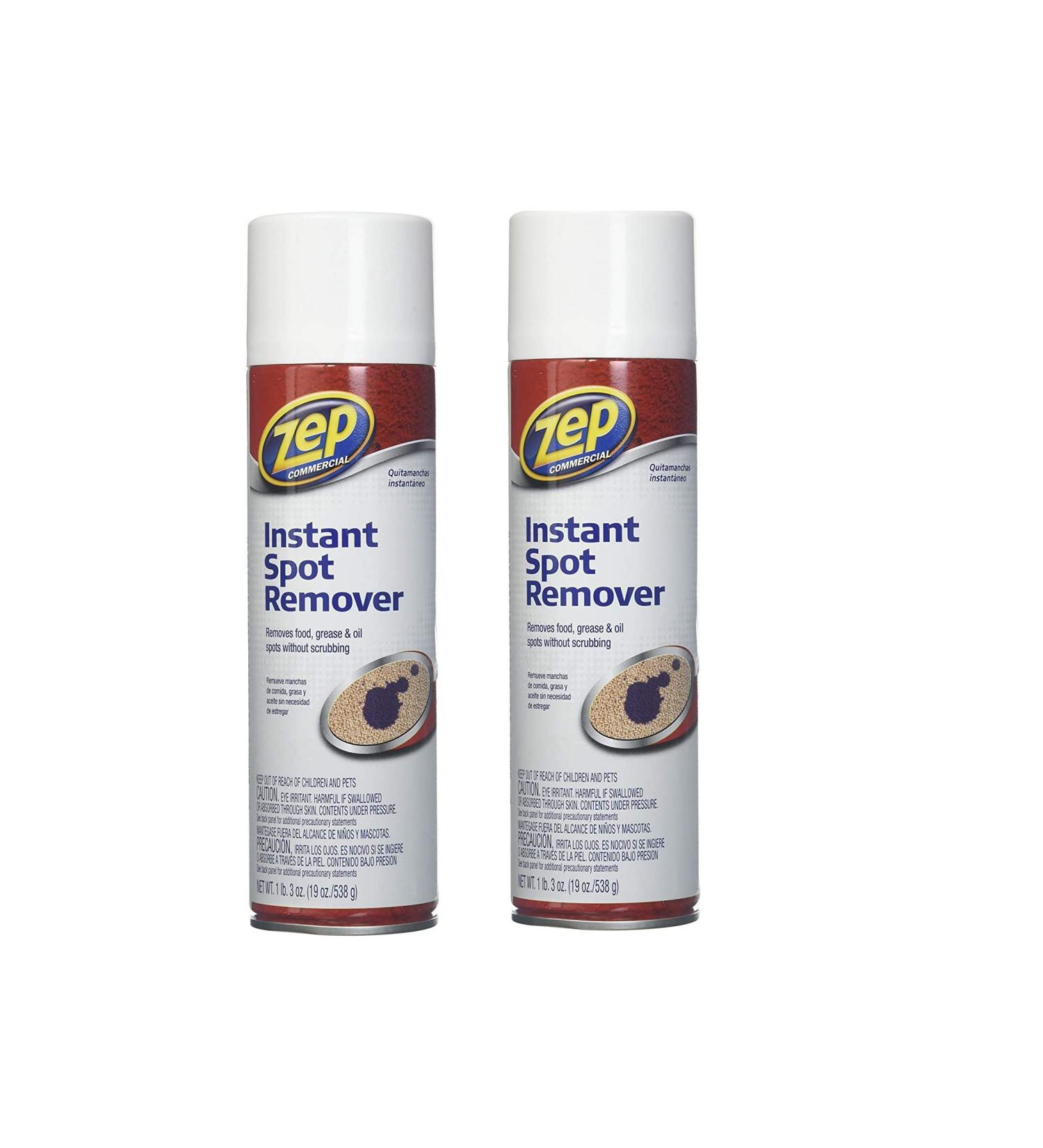 Zep Carpet Cleaner Commercial Instant Spot Remover 19 Oz (2 Pack) - Buy Online on GoSupps.com