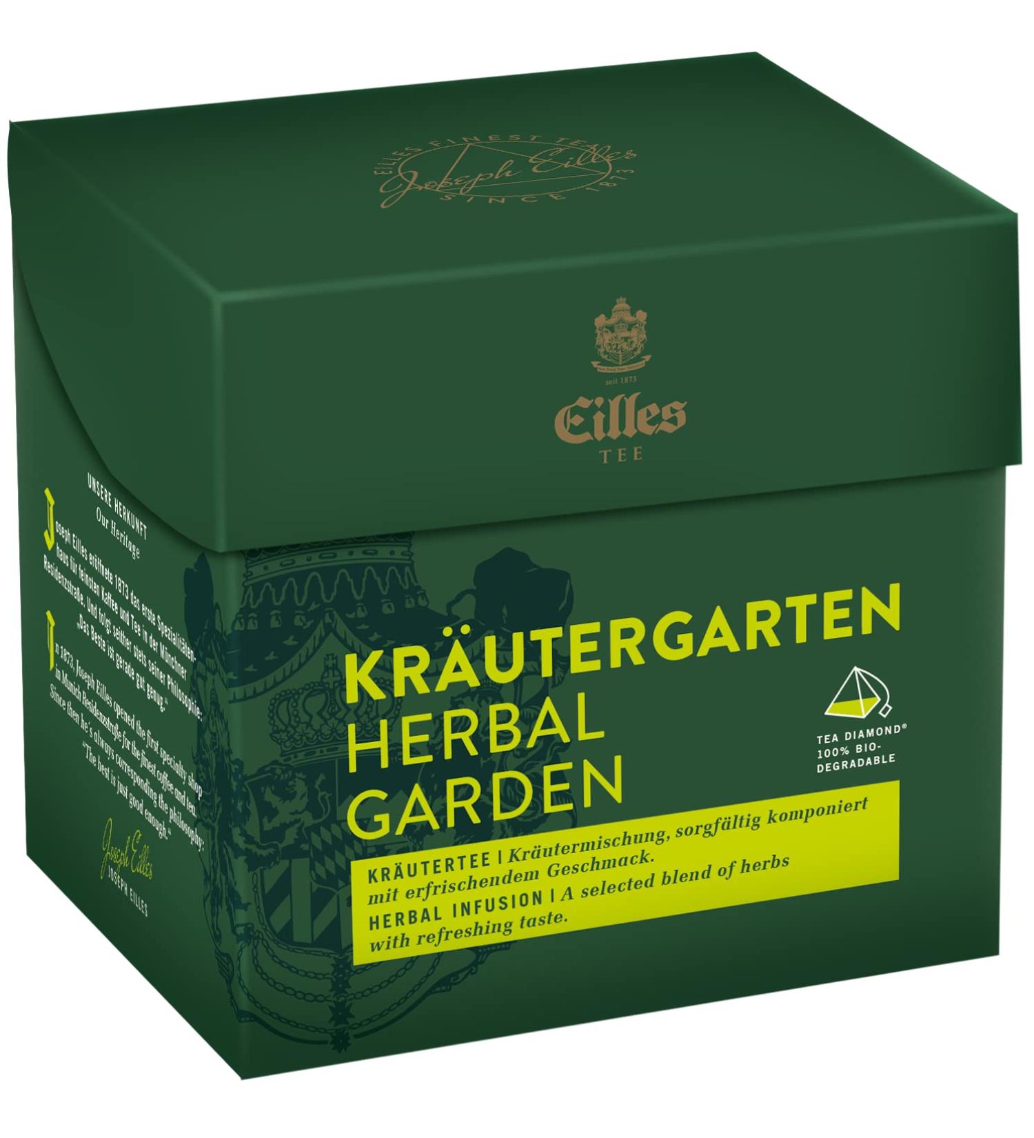Tea Diamonds HERB GARDEN by Eilles box of 20