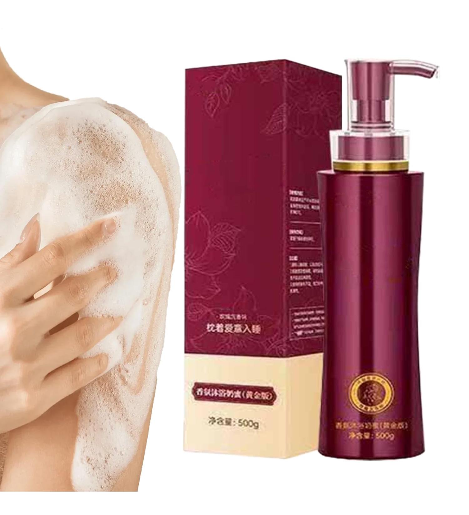  Jingmiger Shower Gel 500 ml Firming Bath Gel Natural Bath Product for Women Girls and Teens for Home Gym Travel Hotel Relaxation Evening and Moment - Buy Online on GoSupps.com