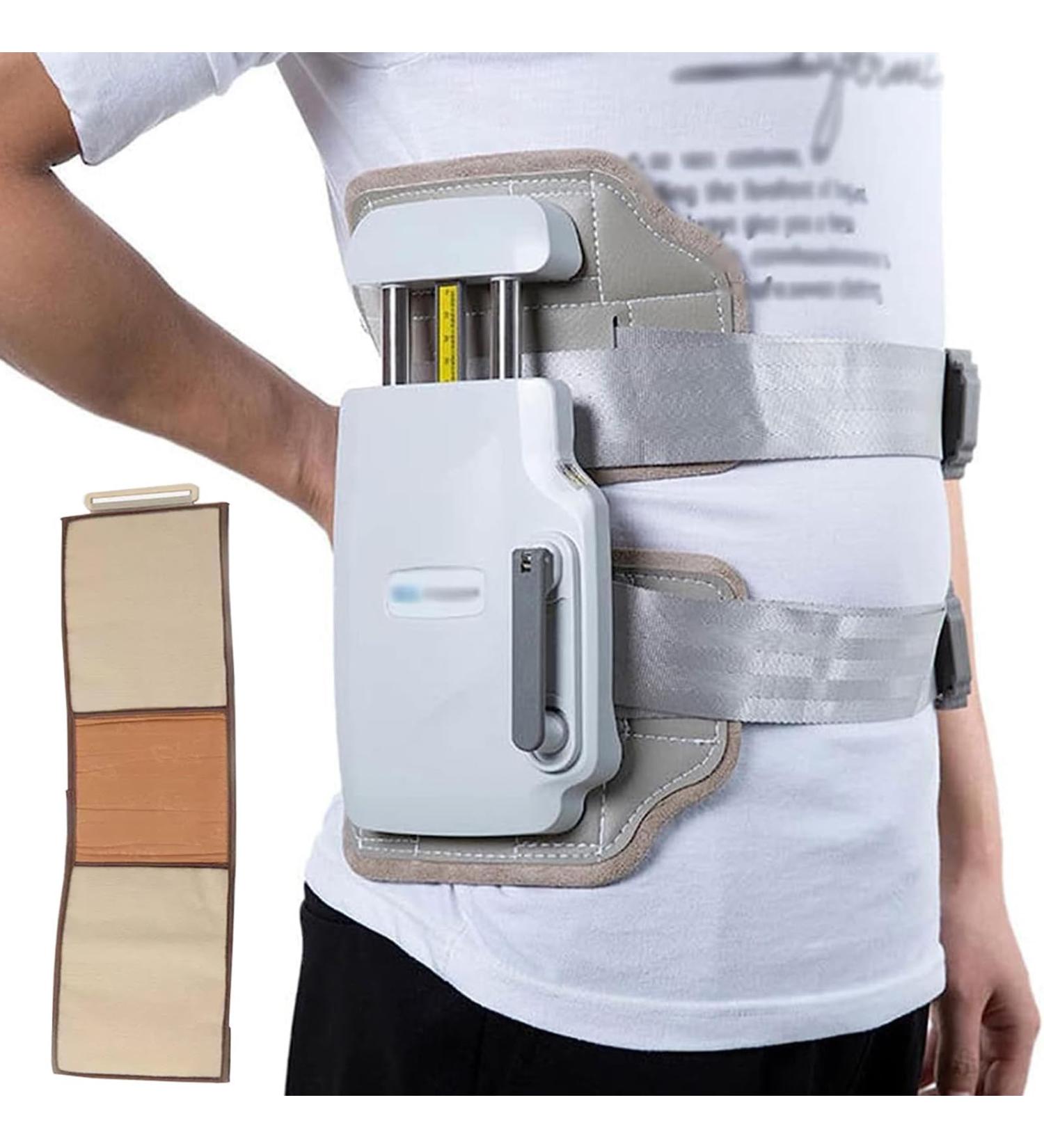 Zilook Lumbar Decompressor - Portable Manual Lumbar Traction Device for Herniated Discs | 450N Tensile Force Synchronous Design Physiological Arch Support - Buy Online on GoSupps.com
