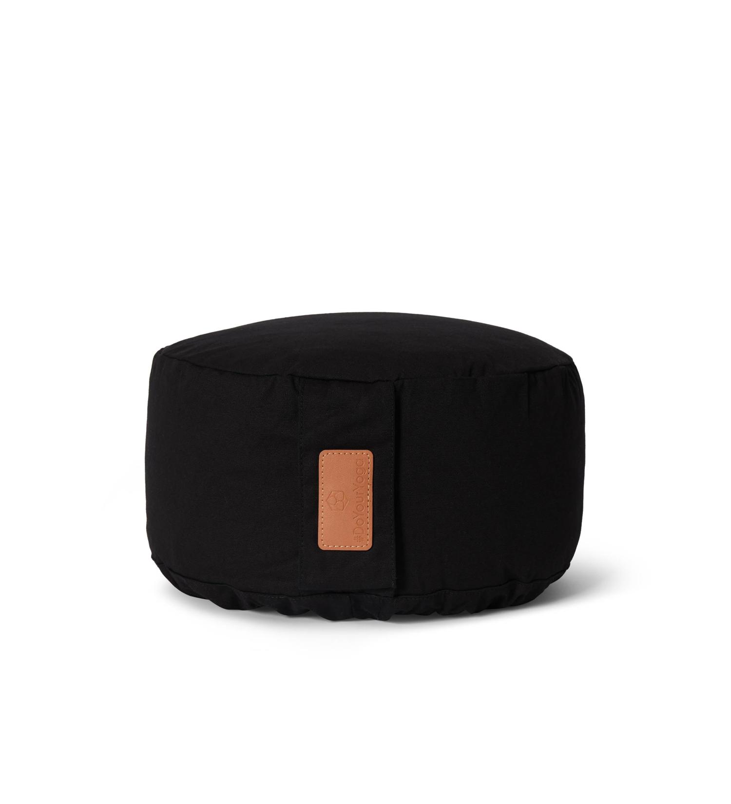 Buy Doyouryoga Round Yoga Pillow - 30cm x 15cm Washable Cover Organic Spelt or Buckwheat Filling | Perfect for Yin Yoga & Meditation - Buy Online on GoSupps.com