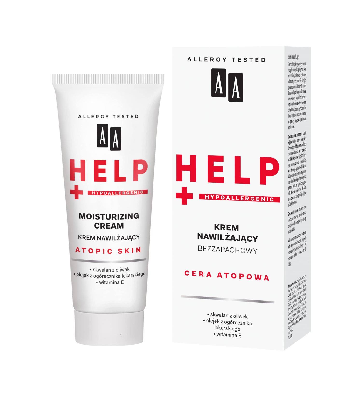 Buy AA Help Cera Attopic Moisturising Cream Odourless 50ml - Best International Shipping | Soothes & Hydrates Skin - Buy Online on GoSupps.com