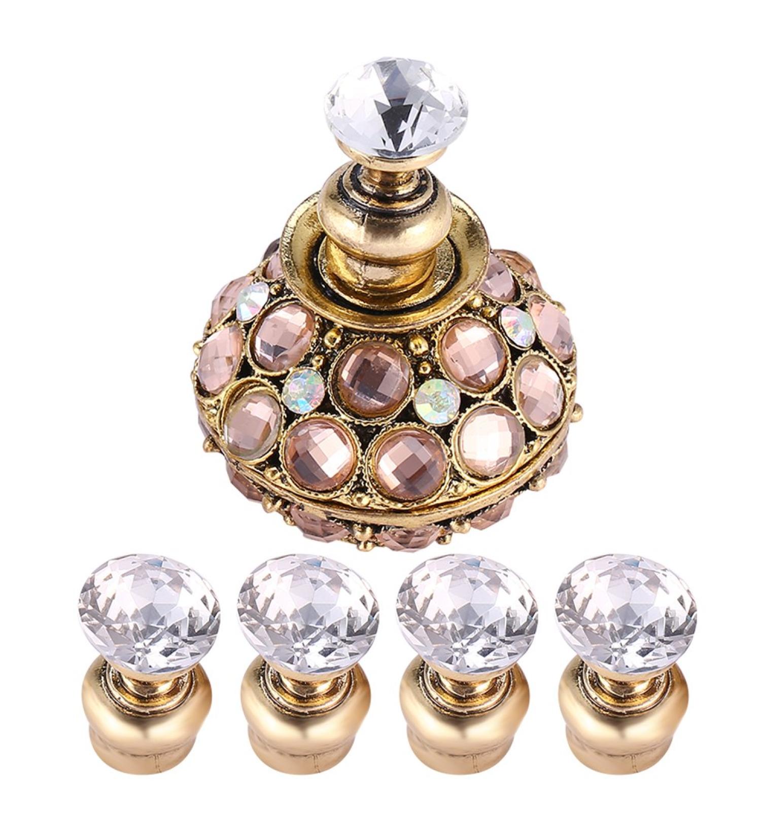 Samfox Nail Tip Stand Magnetic Nail Tip Practice Stand Base Nail Art Display Manicure Tools(Gold) - Buy Online on GoSupps.com