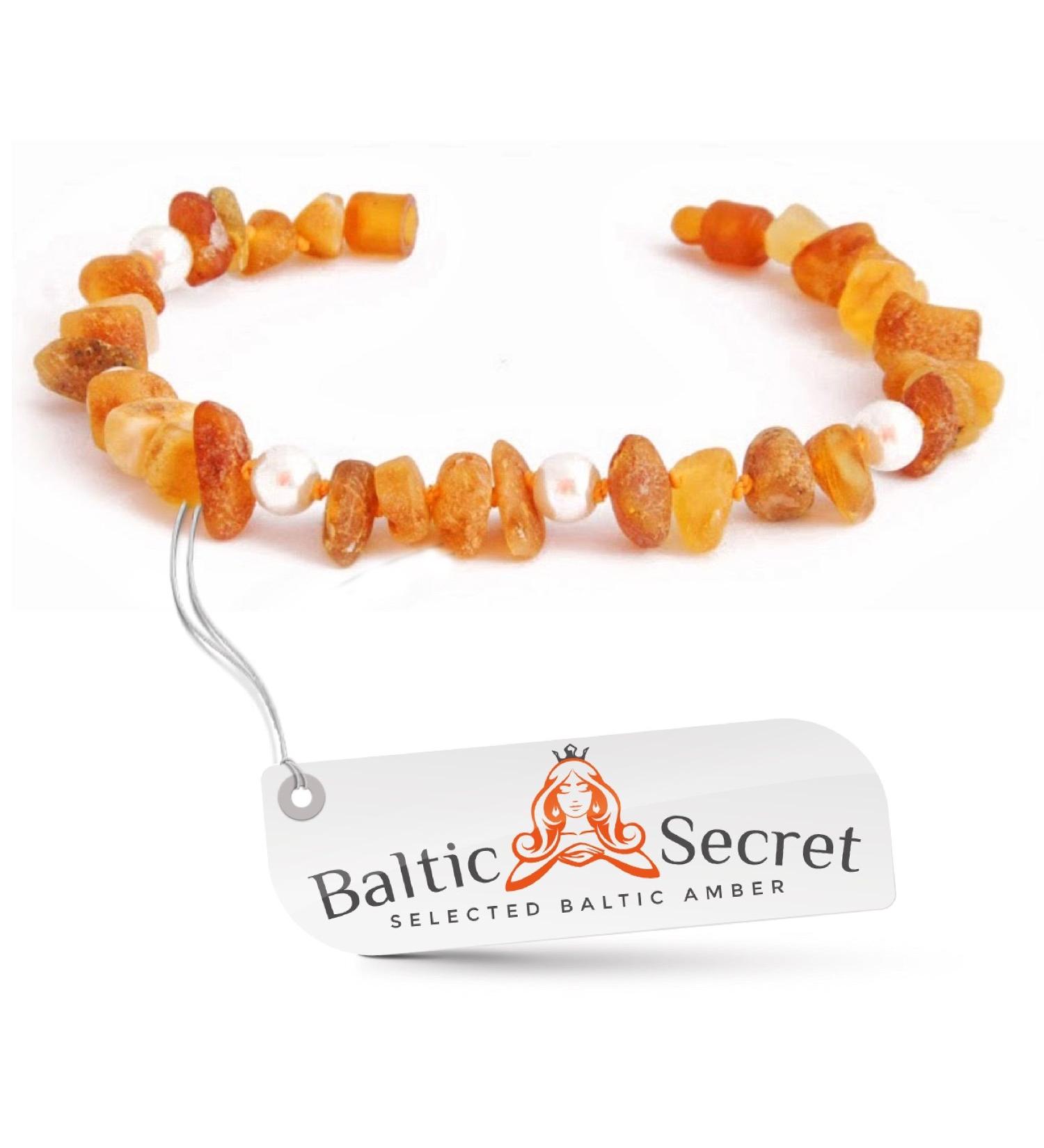 Bold Baltic Amber Chain for Dogs & Cats | Natural Tick Protection Collar - All Sizes | Baltic Secret - Buy Online on GoSupps.com