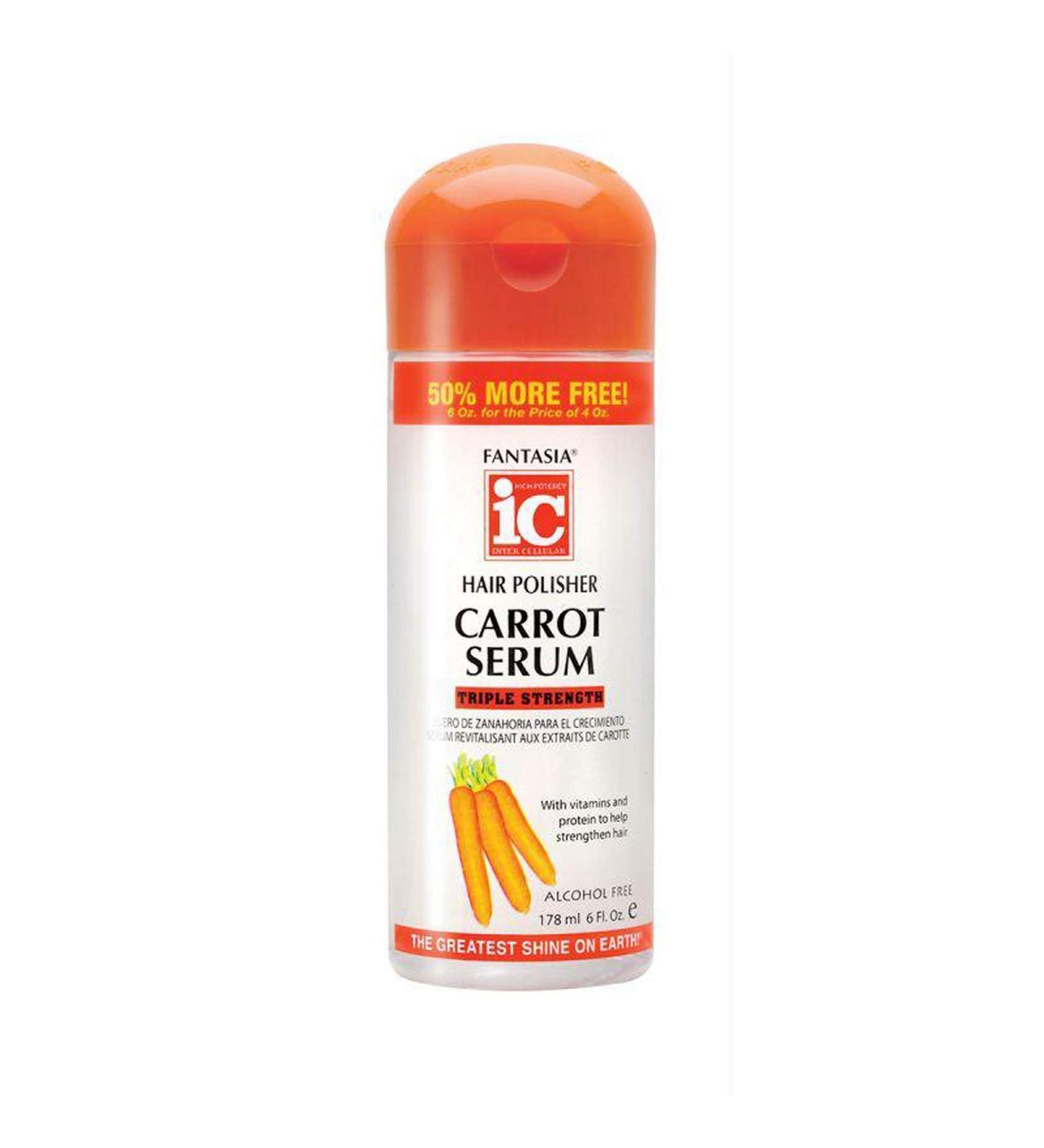 Fantasia Hair Polisher Carrot Growth Serum 6 oz
