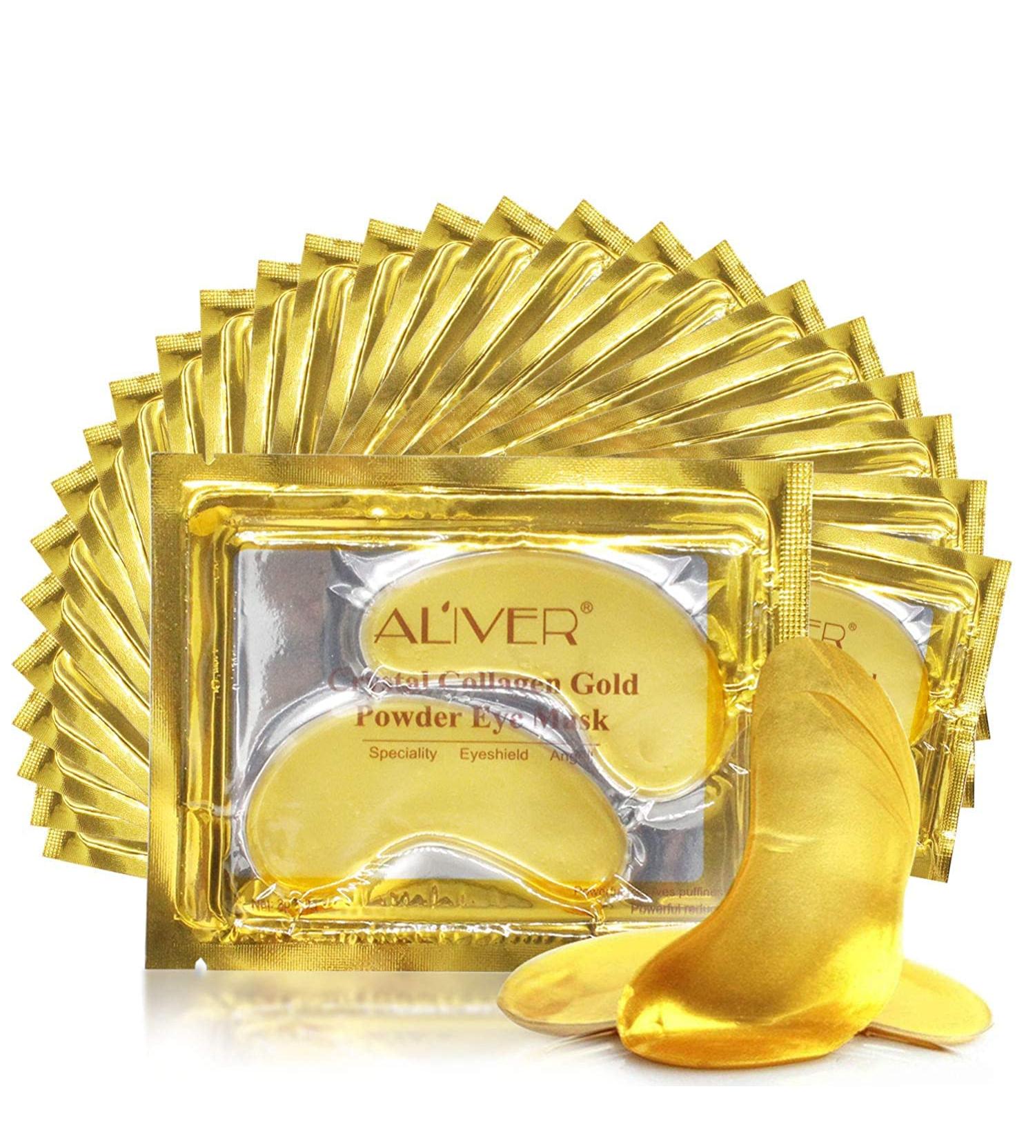 TUBALU 24K Gold Under Eye Masks - 26 Pairs | Hyaluronic Acid & Collagen Eye Pads for Dark Circles, Wrinkles, Puffy Eyes | Anti-Aging & Moisturizing Treatment - Buy Online on GoSupps.com
