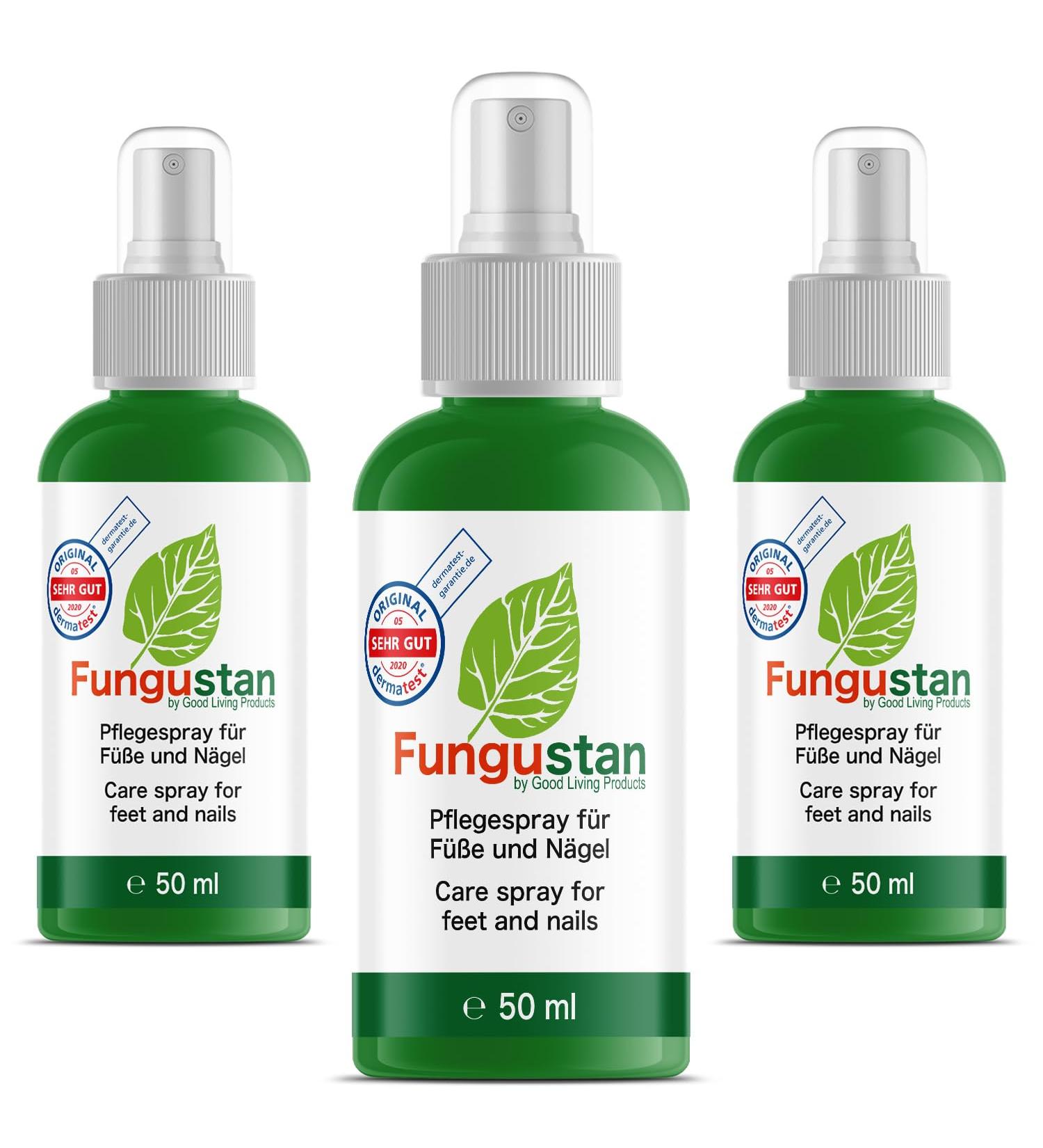 Fungustan Care Spray for Feet & Nails 3 x 50ml | Fast International Shipping - Buy Online on GoSupps.com
