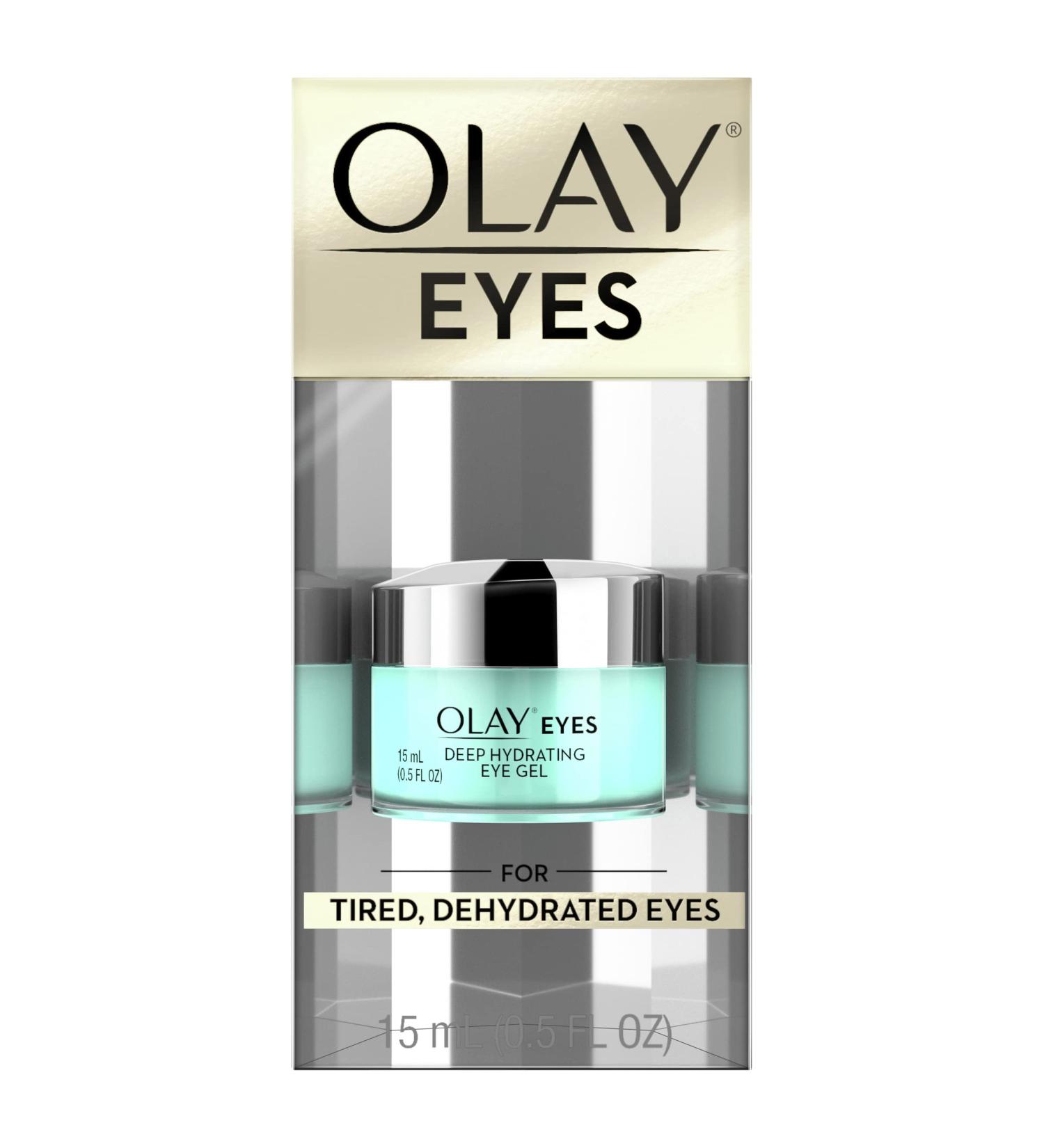 Olay Deep Hydrating Eye Gel with Hyaluronic Acid - Refresh Tired Eyes | 0.5 fl oz - Buy Online on GoSupps.com