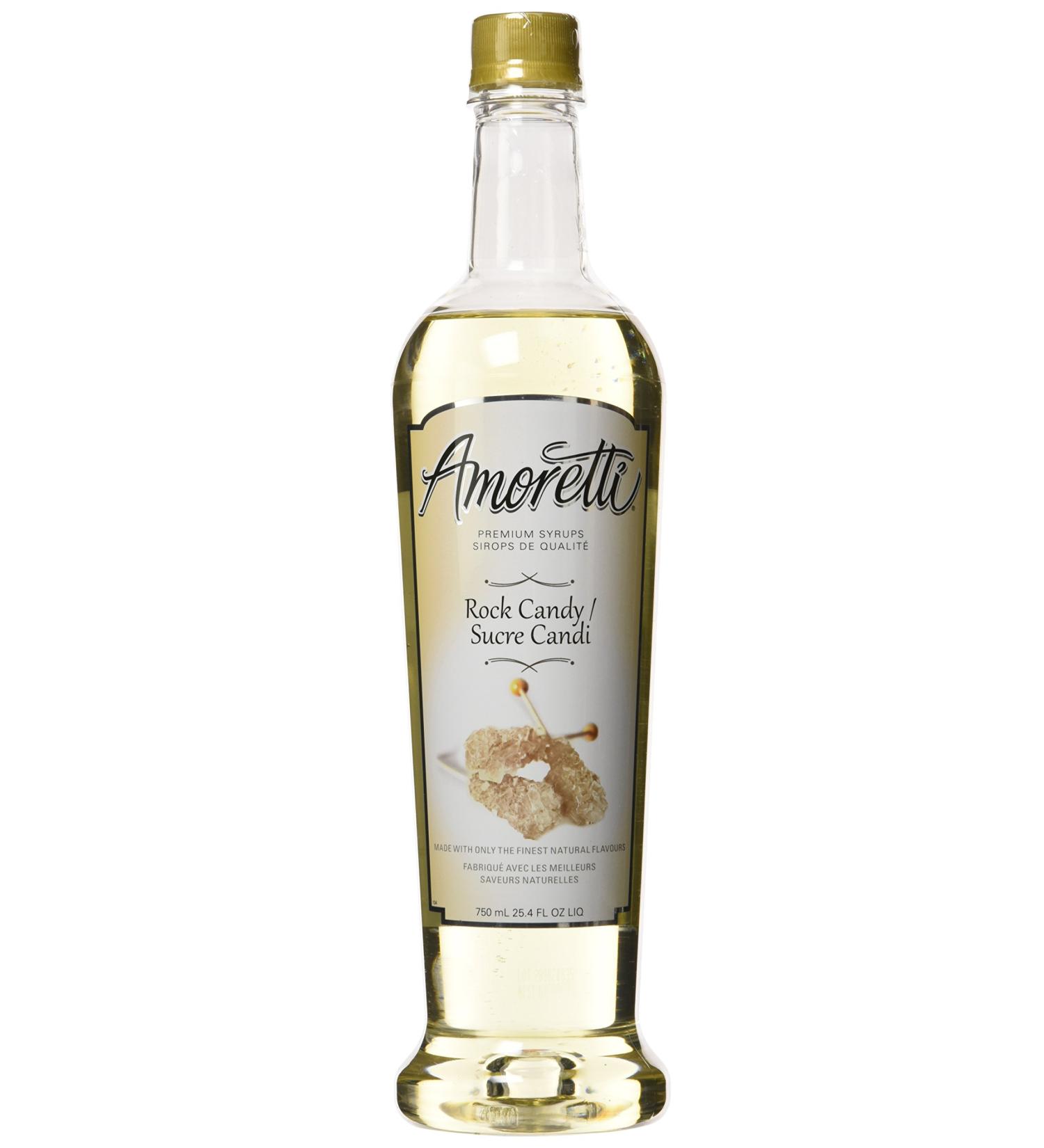Amoretti Premium Rock Candy Syrup 25.4-Fluid-Ounce Bottle - Buy Online on GoSupps.com