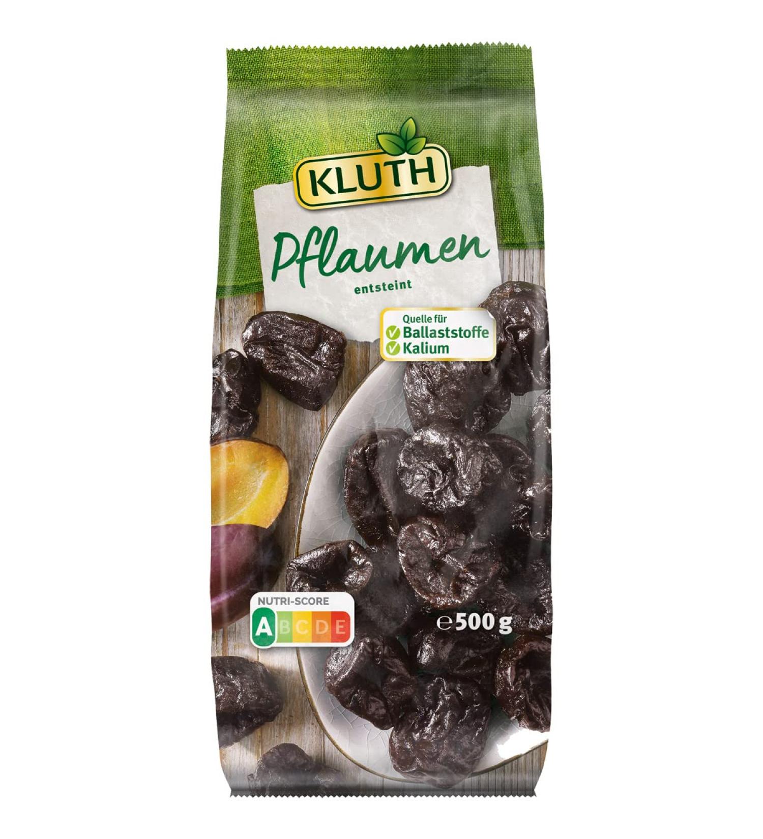 n.v. Kluth plum a high-quality fiber-rich product 500g