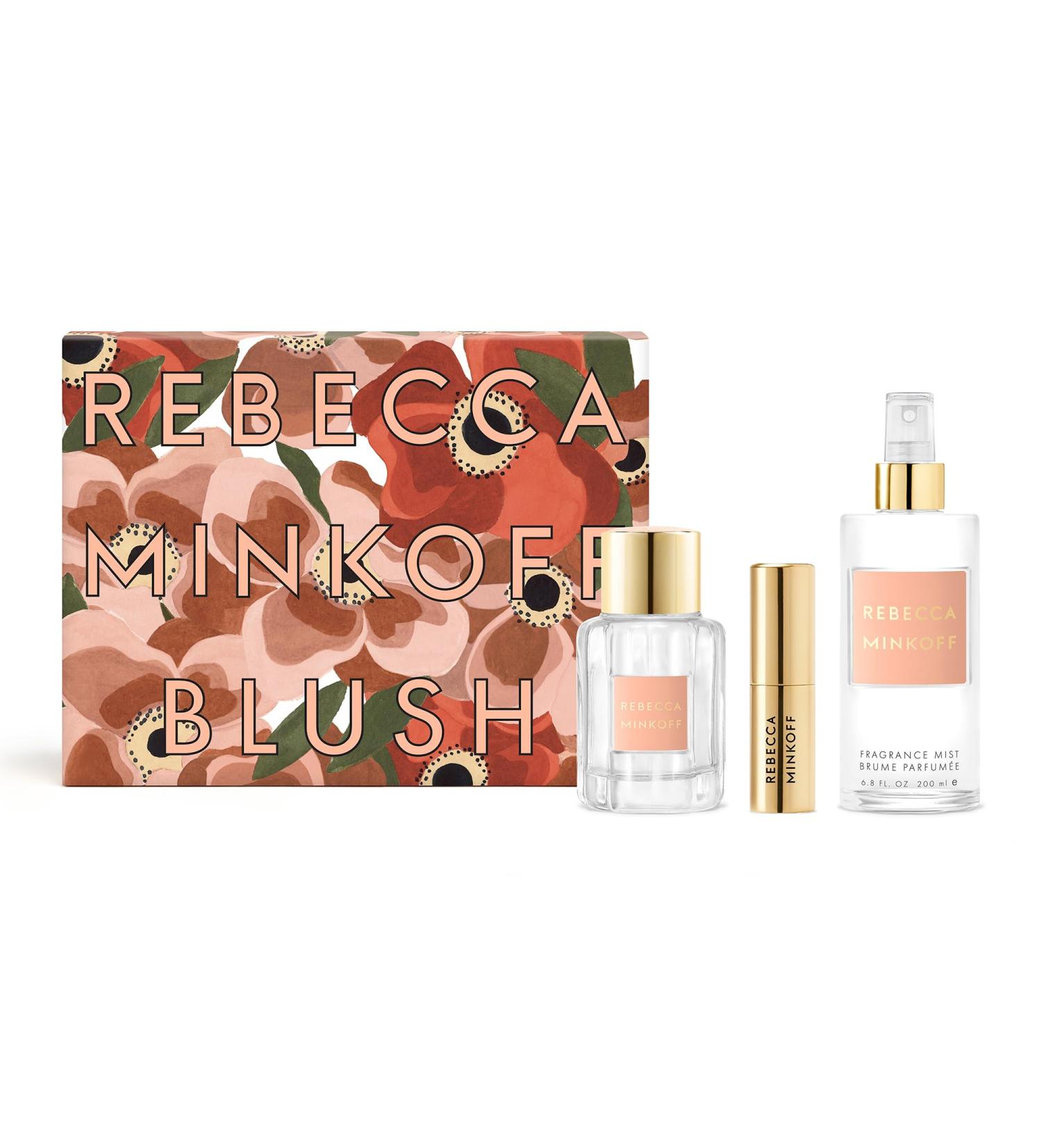Rebecca Minkoff Blush Gift Set by Rebecca Minkoff - Fragrance Gift Set for Woman - With Body Spray and Eau de Parfum - Fresh Floral Scent - 3 pc - Buy Online on GoSupps.com