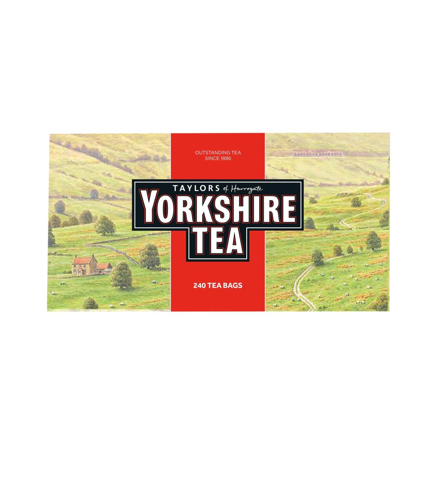 Yorkshire Tea Compatible 240 Teabags 750g - Buy Online on GoSupps.com