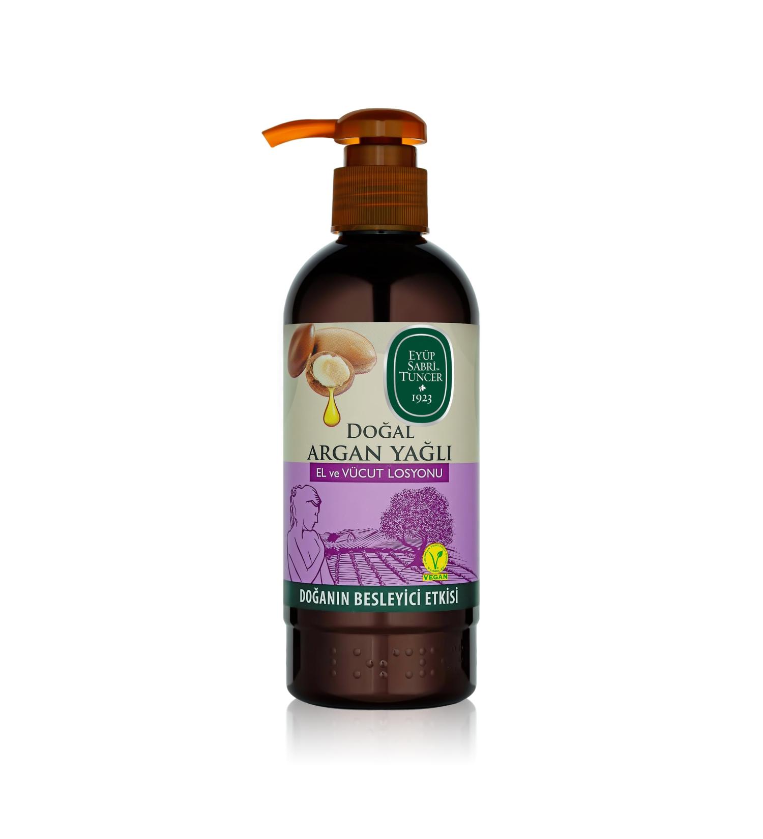 Main et lotion pour le corps avec huile d'argan 250 ml de est1923