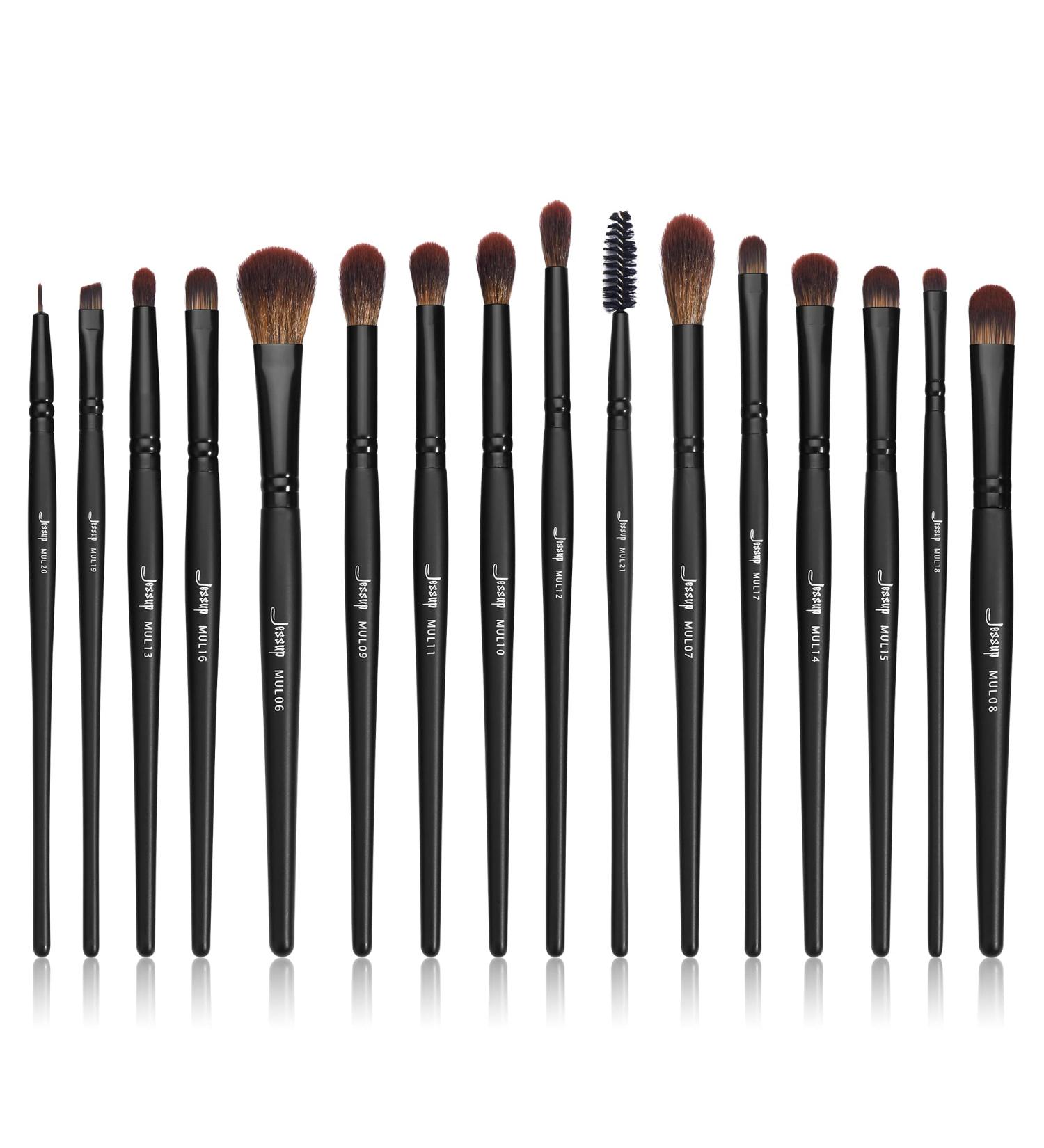 Jessup 16-Piece Makeup Brush Set - Best Eye Shadow & Cosmetic Brushes | Synthetic Hair - International Shipping - Buy Online on GoSupps.com