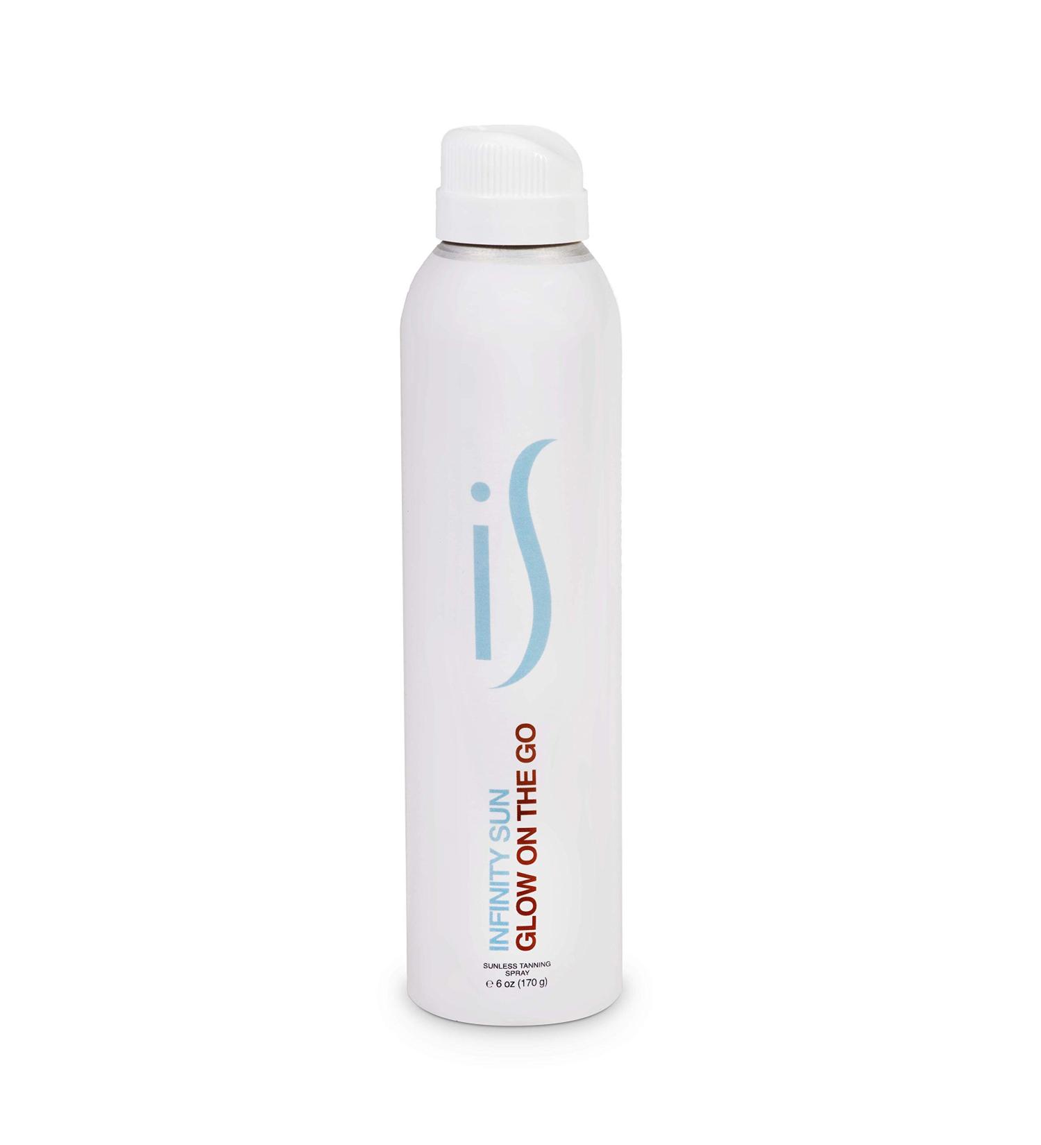 Glow on the Go | Quick drying non-sticky Self Tanner Bronze Spray Sunless Tanning and Antiaging Skin Care Spray for all Skin Tones | Natural Ingredients Streak Free | 6 fl oz 6 Ounce (Pack of 1) - Buy Online on GoSupps.com