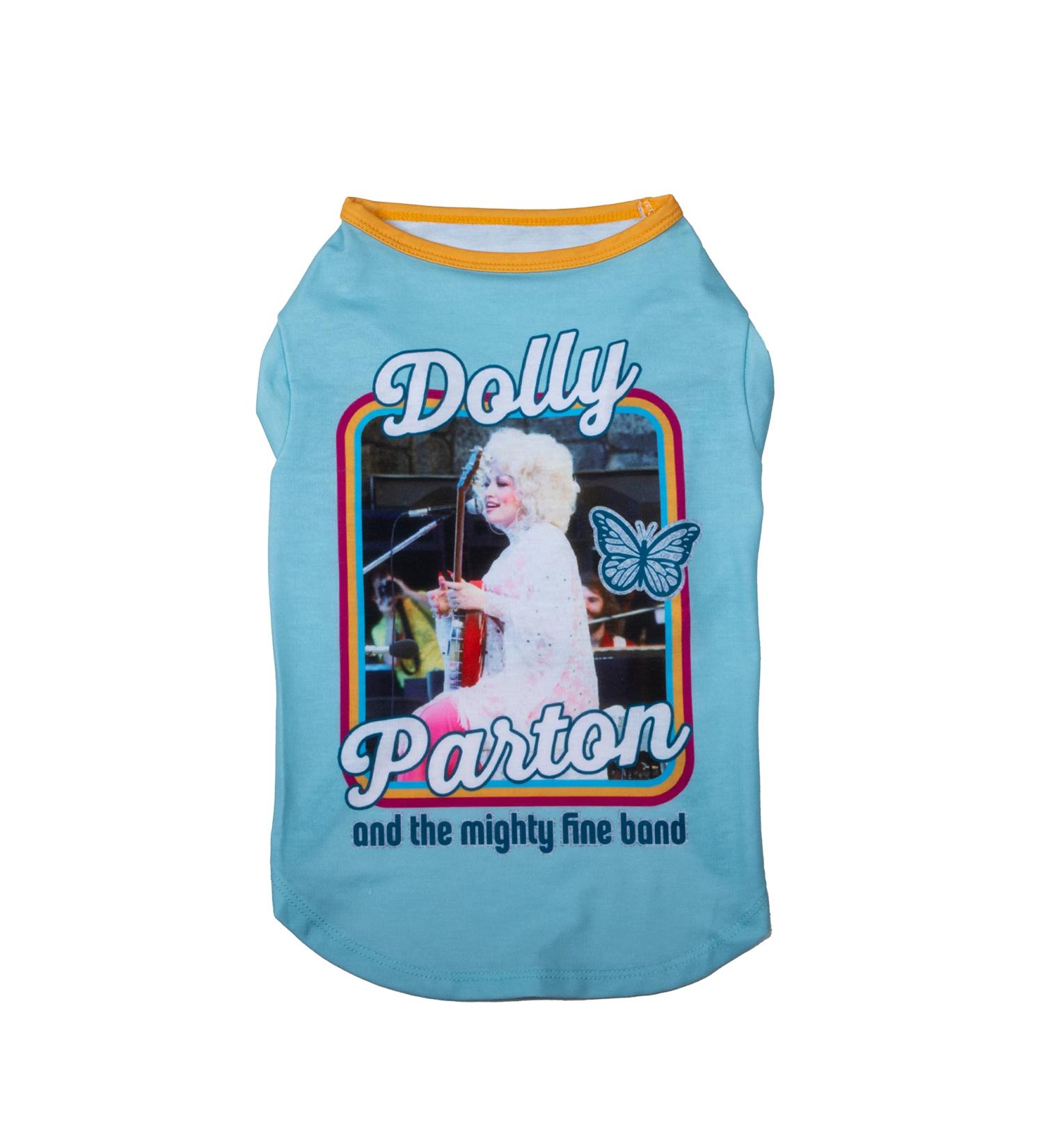 Doggy Parton Blue Dolly & The Mighty Fine Band Shirt XS - X-Small Blue (22120725) - Buy Online on GoSupps.com