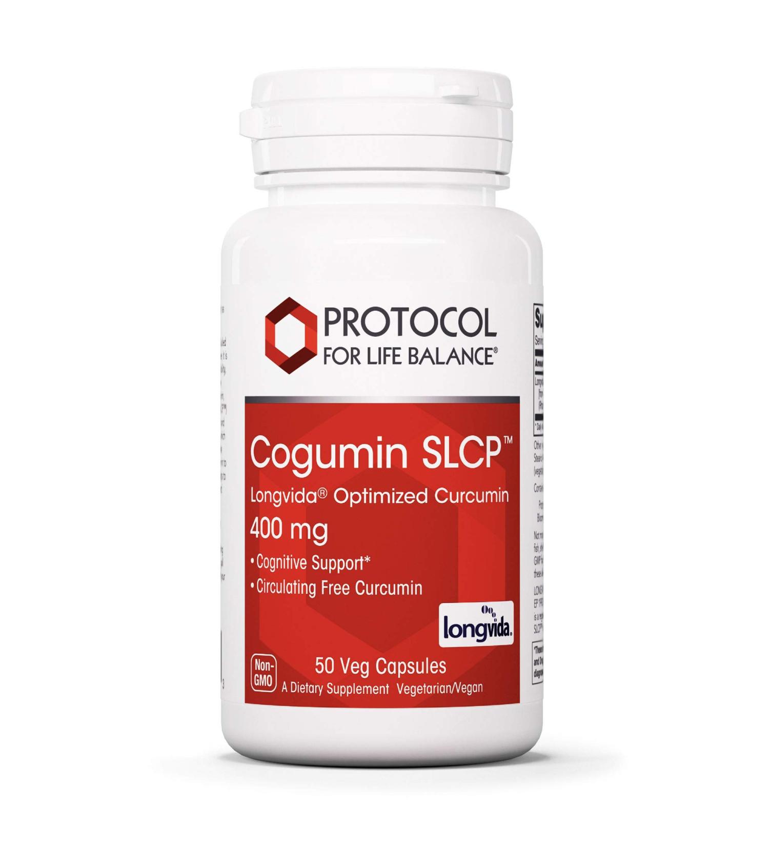 Protocol for Life Balance Curcumin SLCP 400 mg - 50 Veg Capsules for Joint Health & Inflammation Support - Buy Online on GoSupps.com