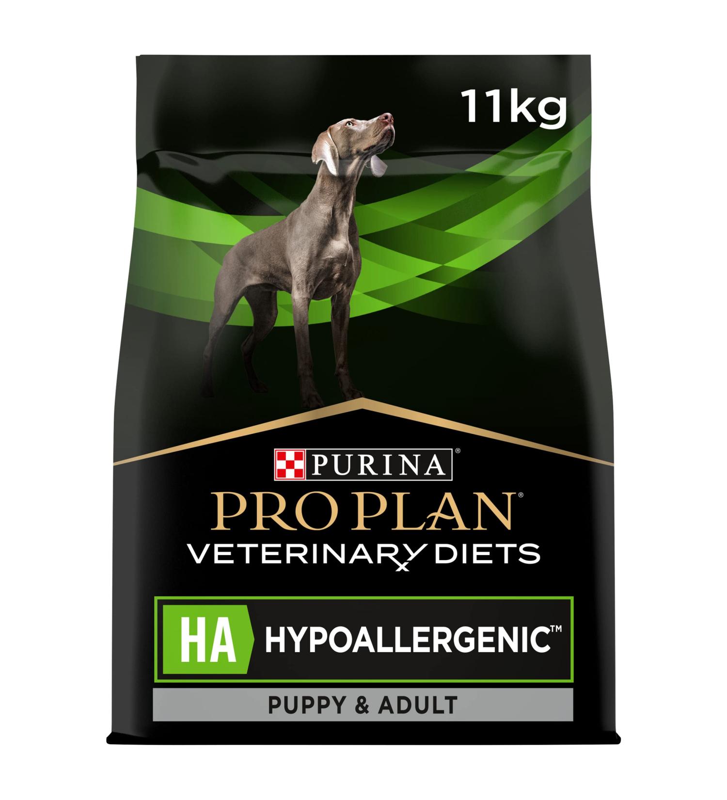 PRO PLAN VETERINARY DIETS HA Hypoallergenic Dry Dog Food 11kg Clinical Diet Food 11 kg (Pack of 1) - Buy Online on GoSupps.com