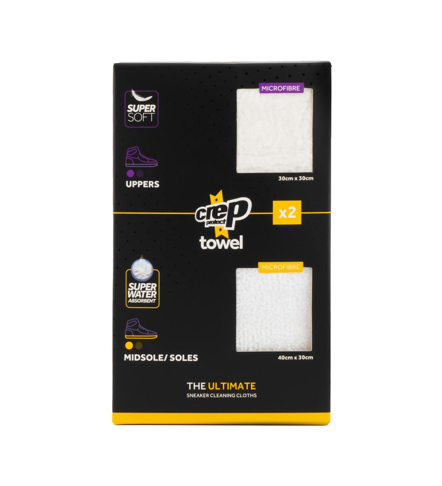 Crep Protect Foam Shoe Cleaner - 150ml | Ready To Use Formula for Leather Canvas Nylon Sneakers Microfiber Cloth - Buy Online on GoSupps.com