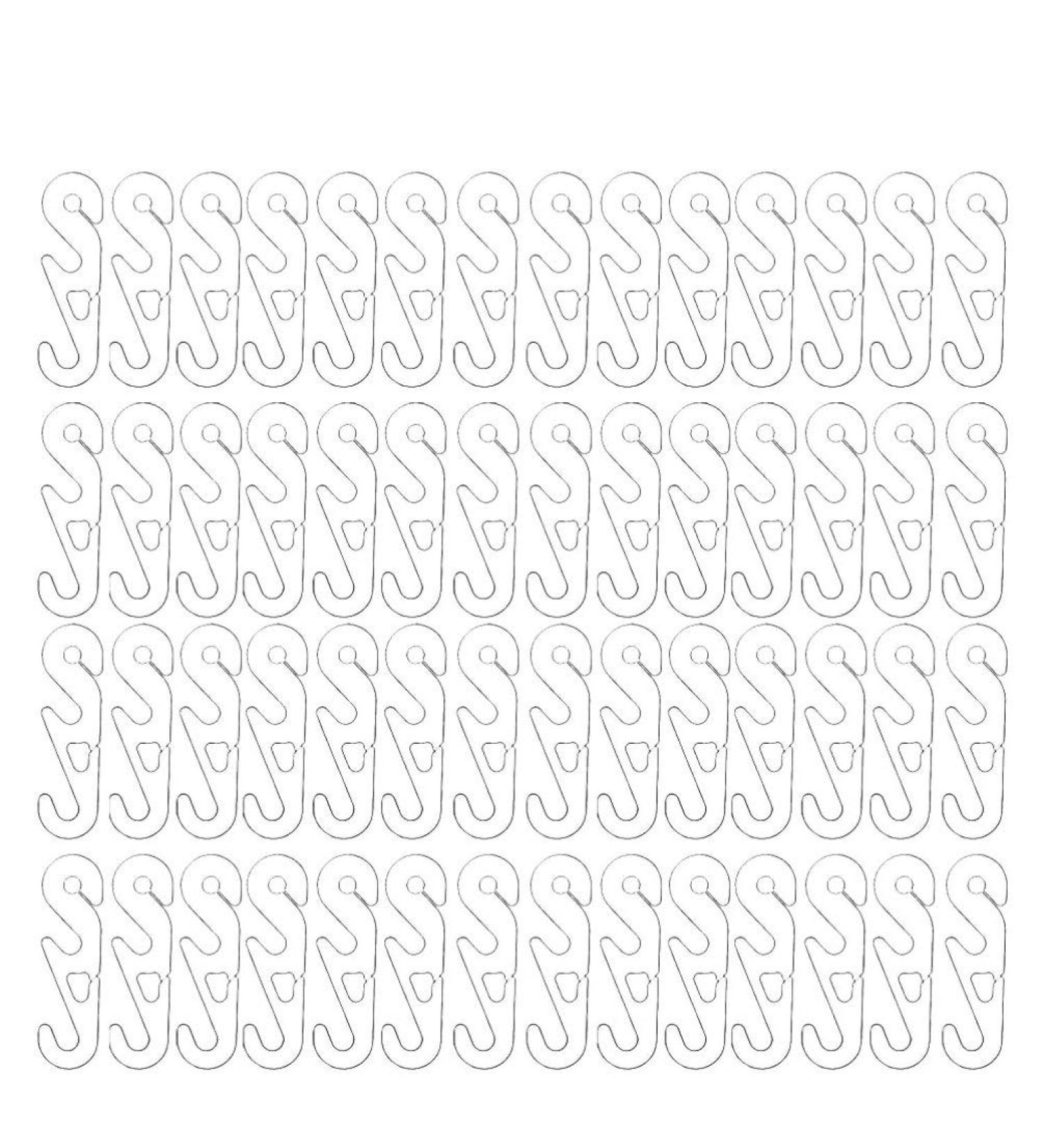 Buy Faruta 200 Pieces S-shaped M ASK Extension Hooks - White Rope Buckles for Hearing Protection | Adjustable Masks - Buy Online on GoSupps.com