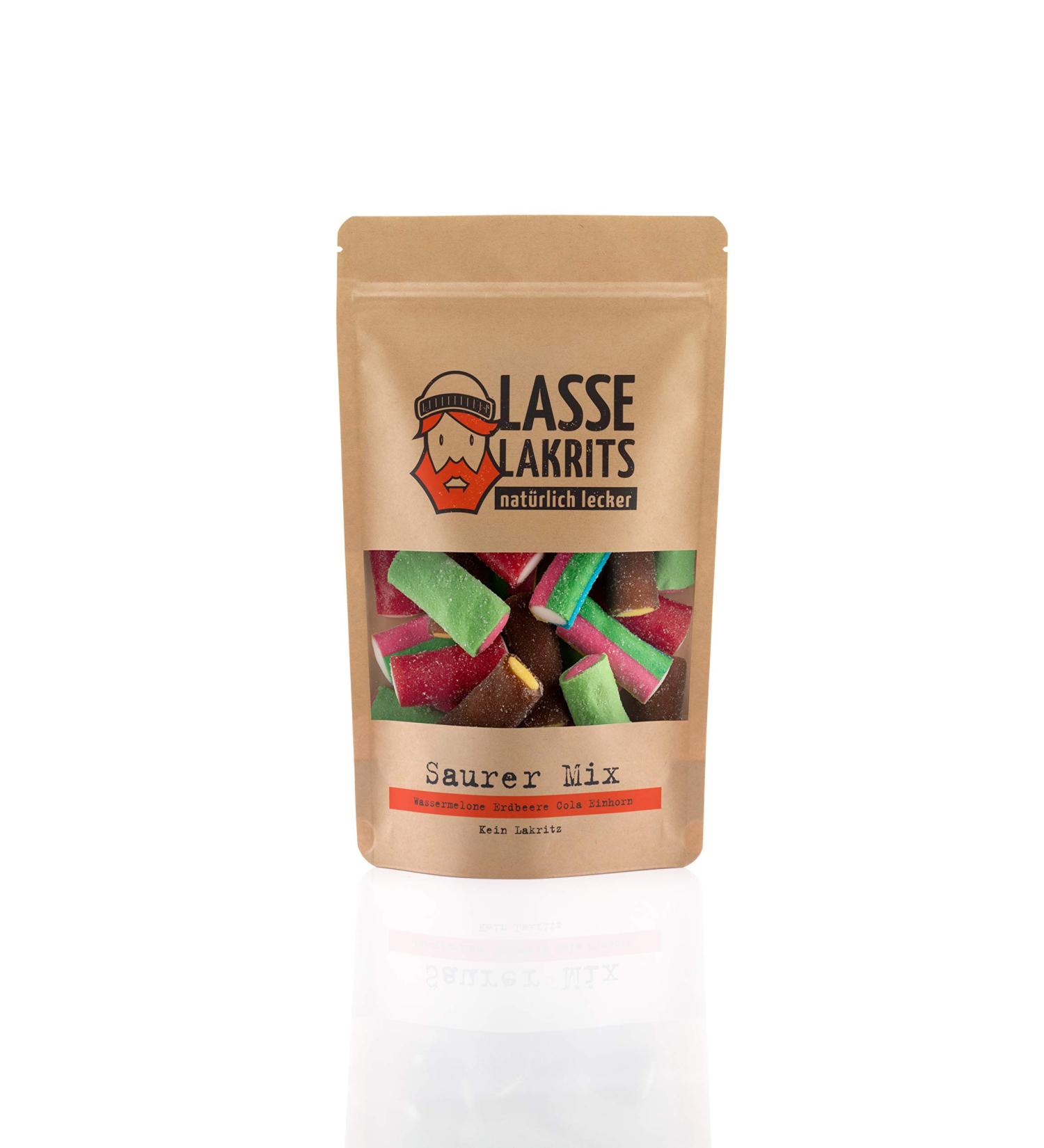 Lasse Lakrits Sour Mix 540g - No Liquorice International Shipping Available! - Buy Online on GoSupps.com