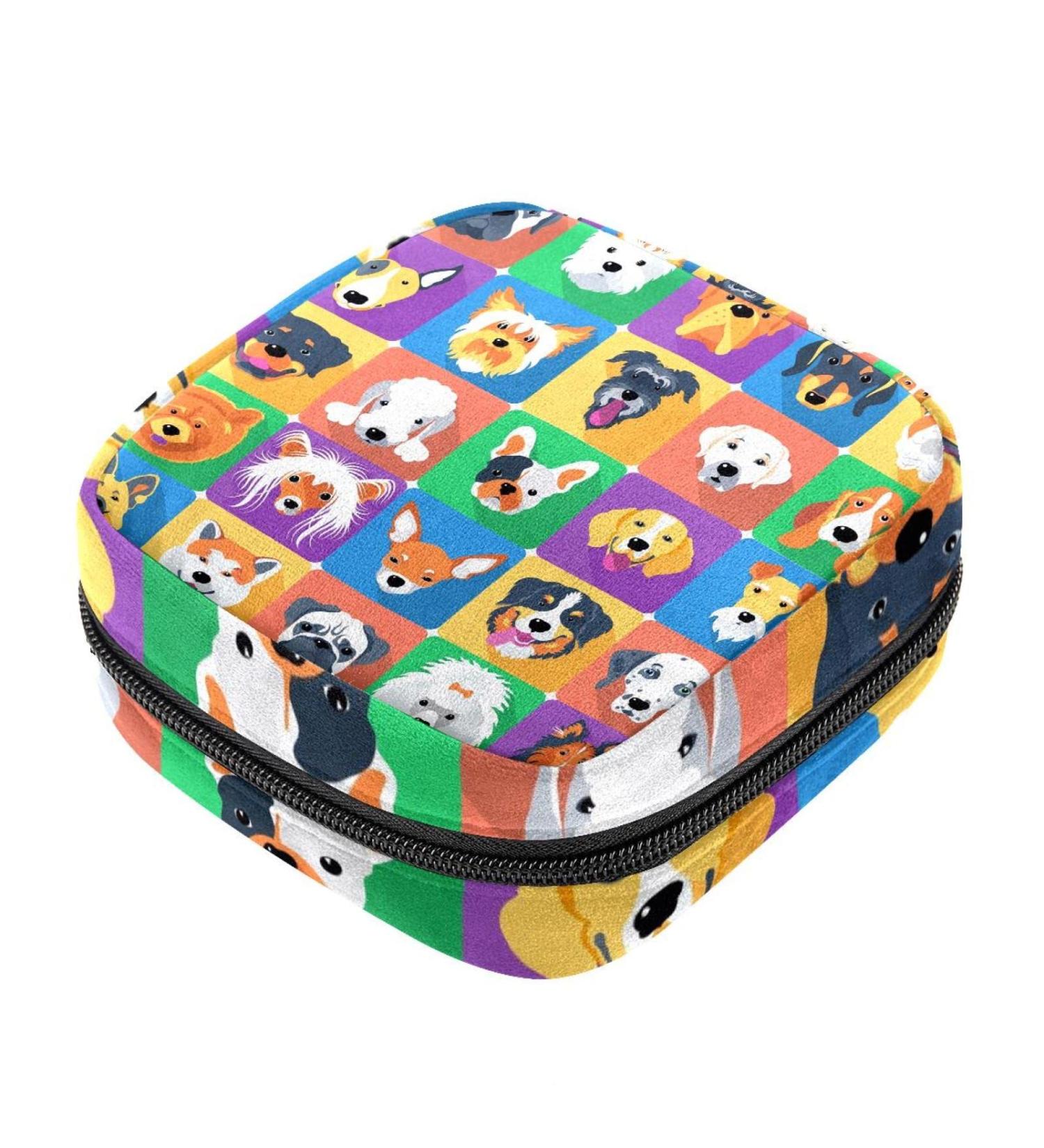 Trendy Cute Animal Tapes & Storage Bags for Women - Portable Menstrual Cup & Zipper Pouches for Teens & Girls - Buy Online on GoSupps.com