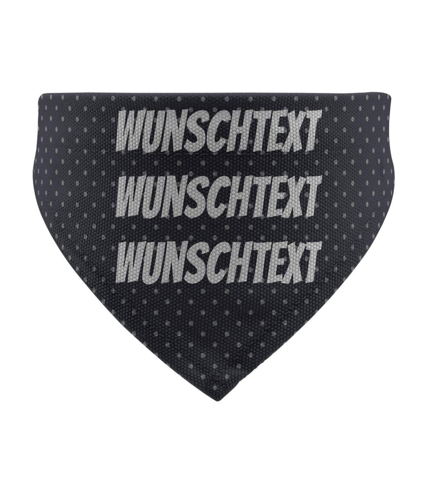 Printplanet Custom Dog Scarf - Personalized Three-Line Text in Size S - Perfect Accessory for Your Pet - Buy Online on GoSupps.com