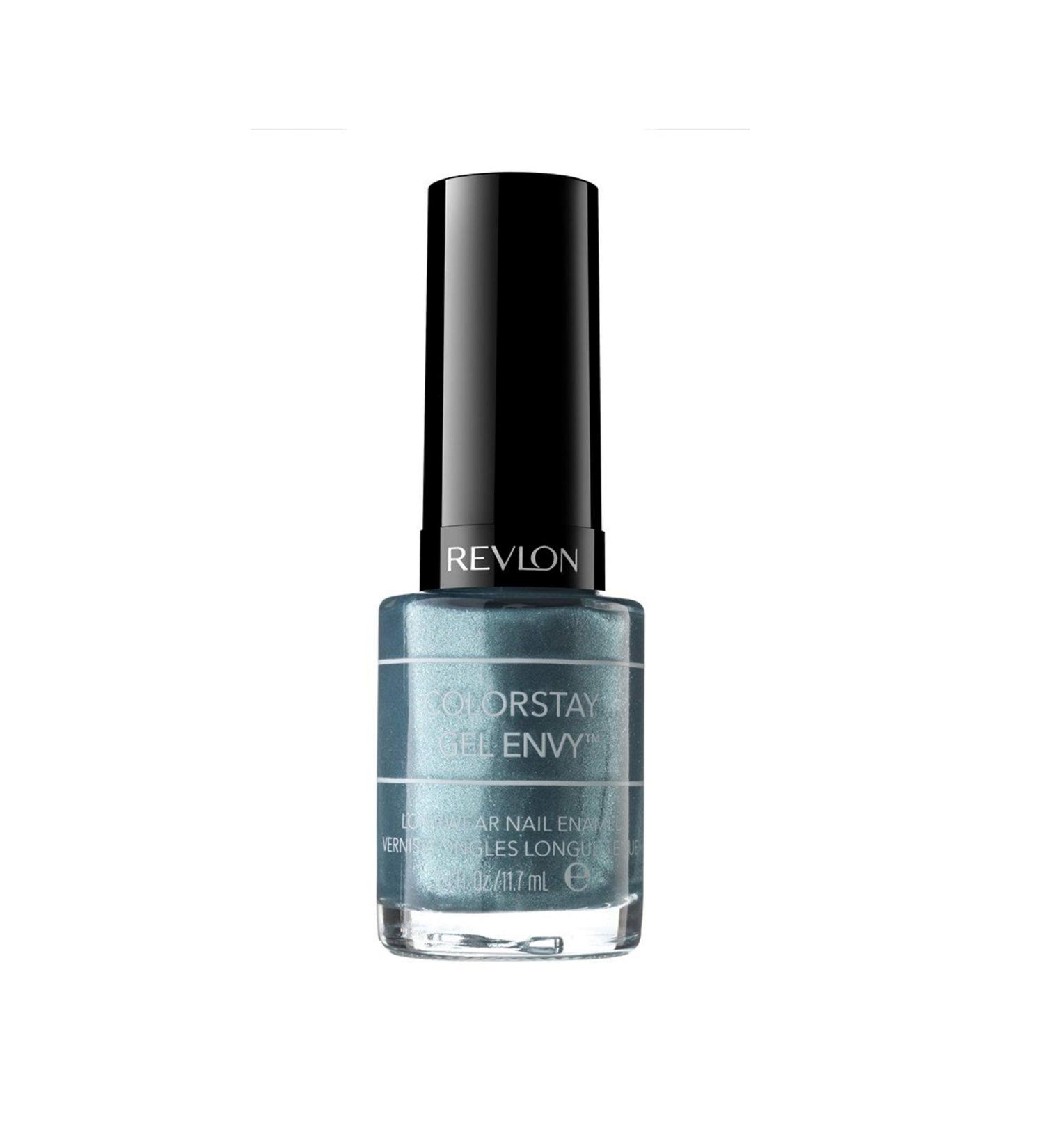 Revlon ColorStay Gel Envy Nail Polish in 340 Sky's The Limit - Blue/Green 0.4 oz - Buy Online on GoSupps.com