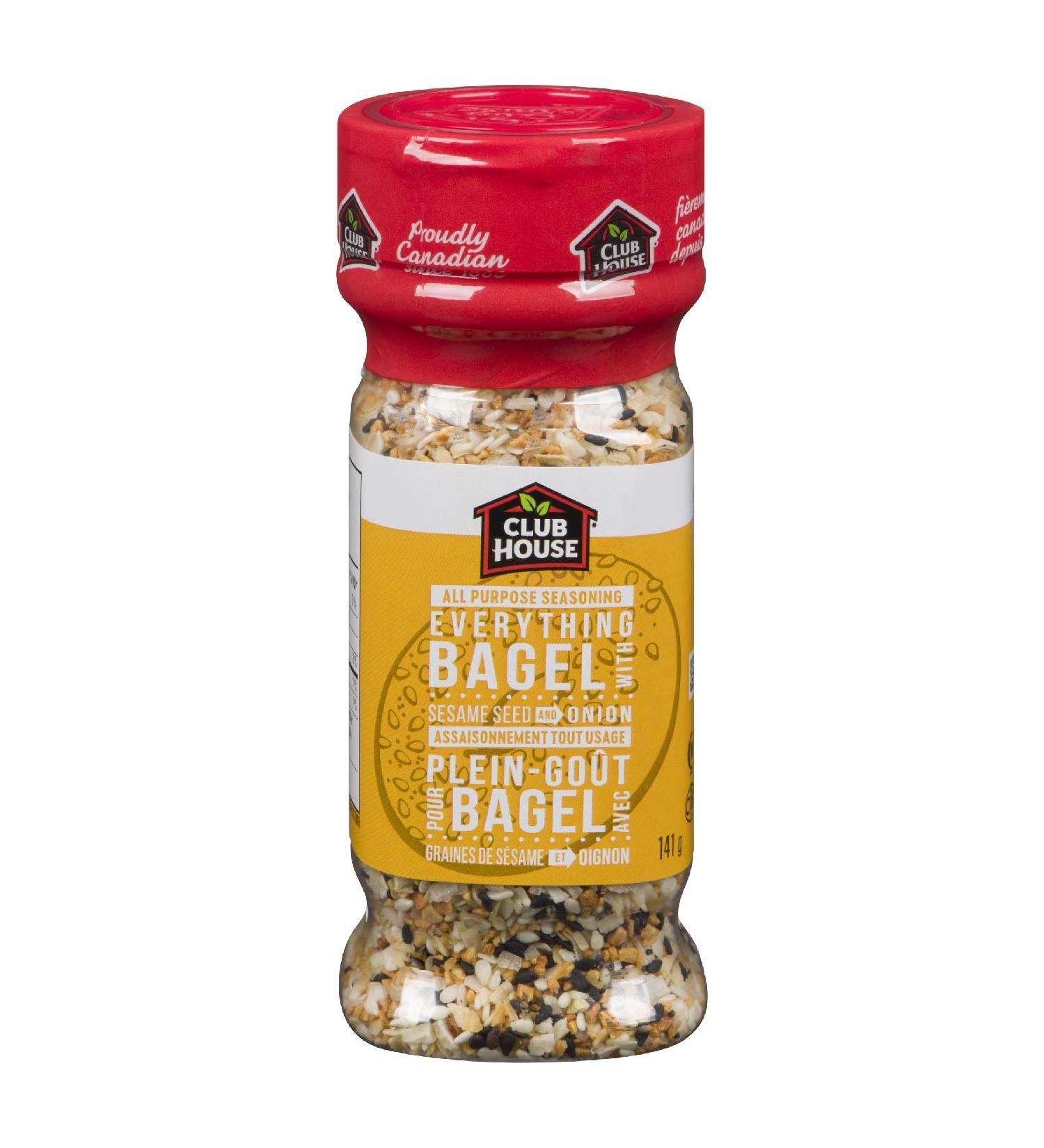 Club House Quality Natural All Purpose Blends Everything Bagel 141g - Buy Online on GoSupps.com