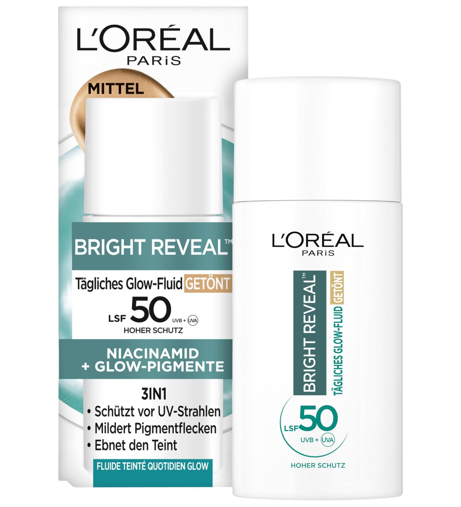 L'Oreal Paris L'Or al Daily Tinted UV Lubricant SPF 50 niacinamide + anti-pigmentation brightening pigments 50 ml