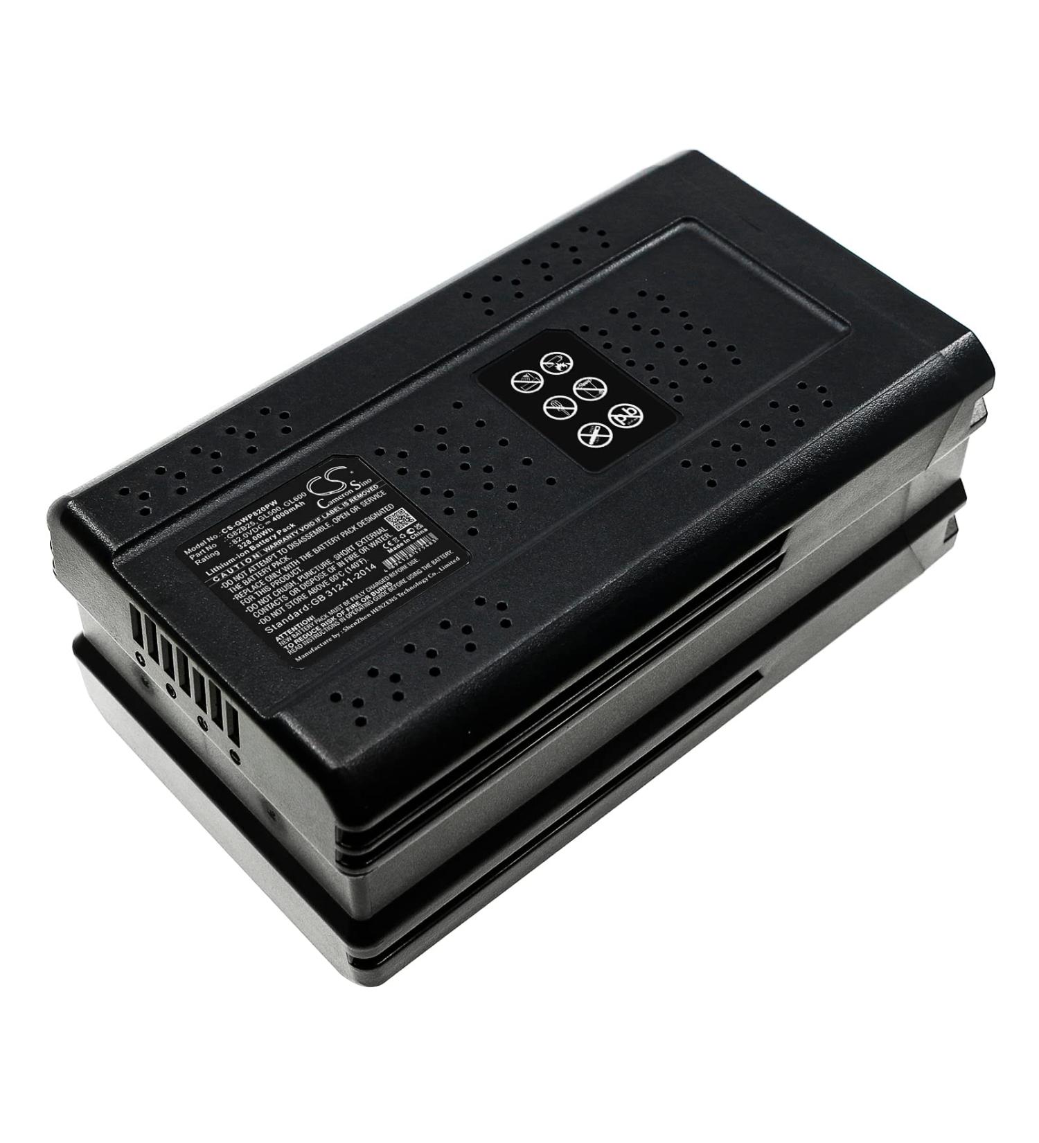 Battery Replacement for Greenworks 82-Volt Lawn Mowers - Part NO: G82B25 GL250 GL400 GL500 GL600 GL900 GM210 GMS210 GREEN-GBB600 - International Shipping Available - Buy Online on GoSupps.com