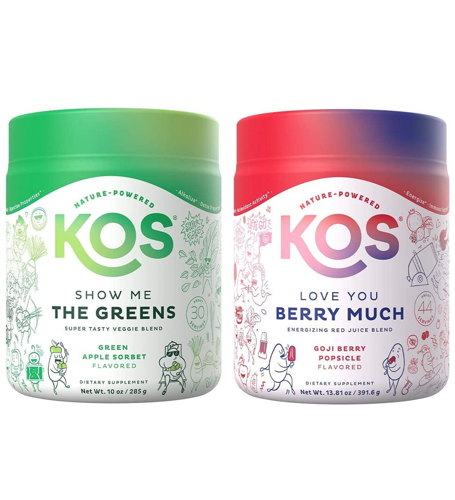 Buy KOS Love You Berry Much Goji Berry Juice Popsicle - Energizing Red Blend 13.81 oz - Buy Online on GoSupps.com