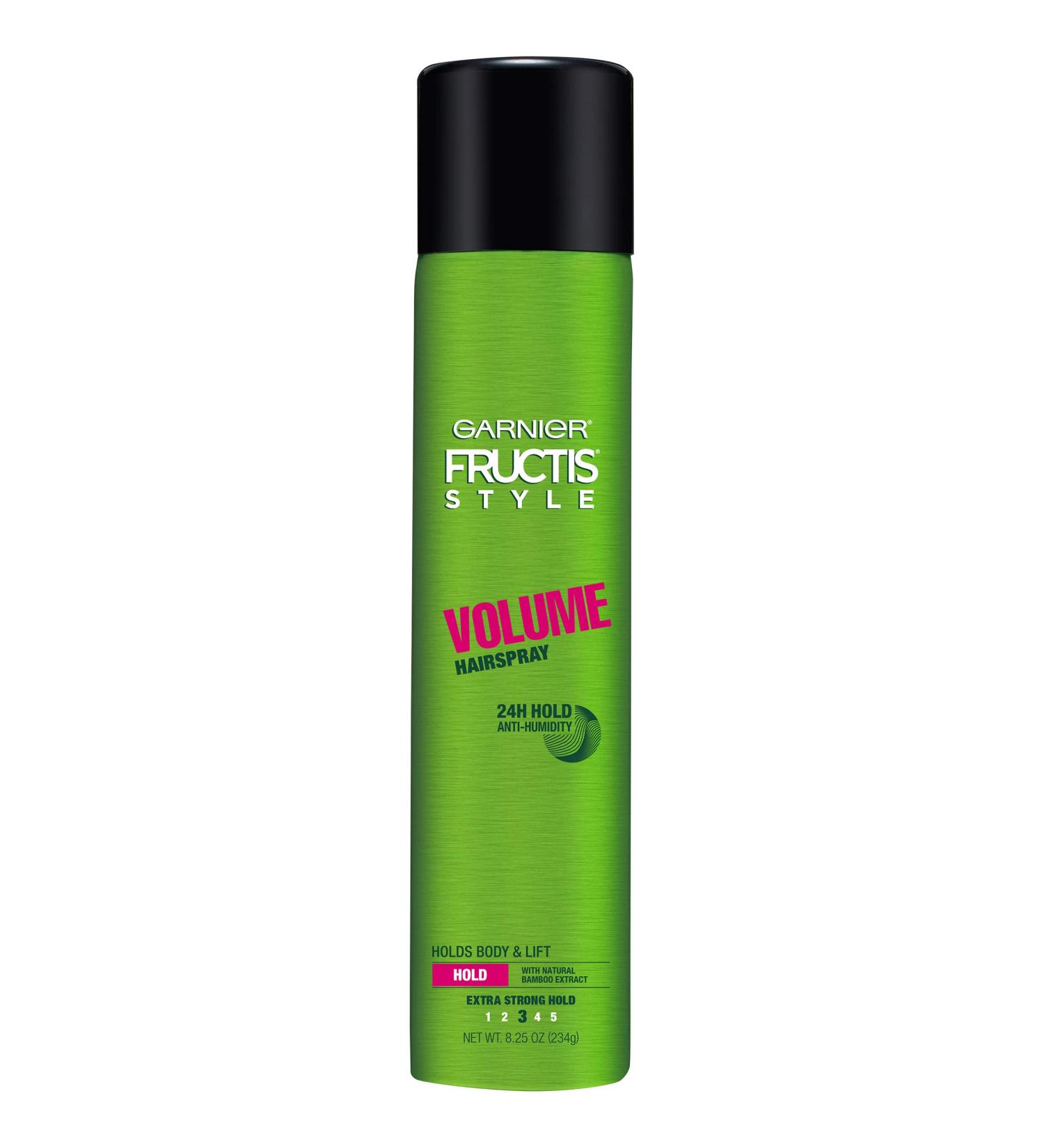 Garnier Fructis Style Volume Anti-Humidity Hairspray Extra Strong Hold 8.25 oz. Lemon 8.25 Ounce (Pack of 1) - Buy Online on GoSupps.com