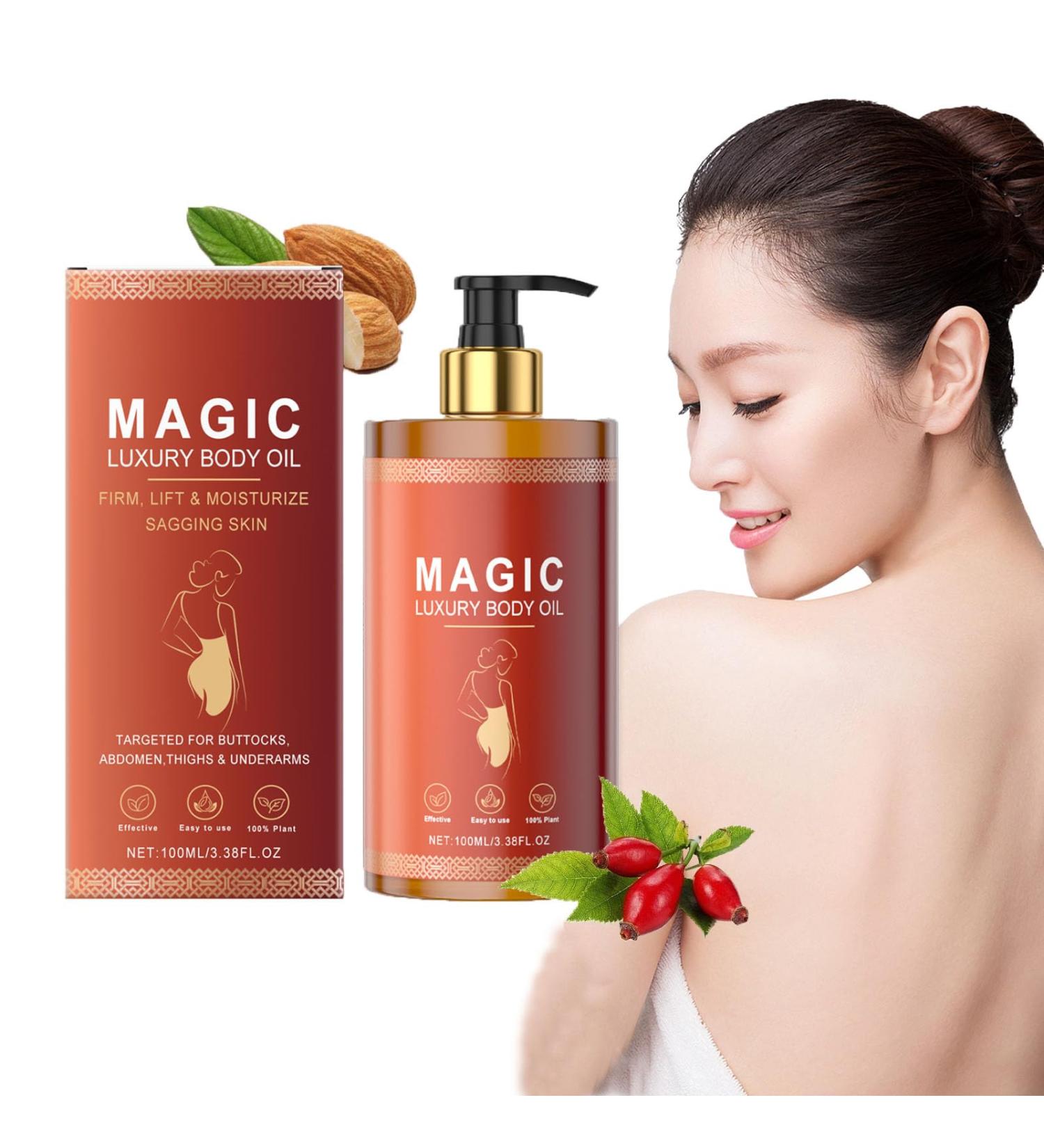Alelyer Lifting body oil firming Magic Luxury Body Oil Glow Straff Magic body oil Magic Body Strafting Oil skin firming body oil tightening body body oil firms reduces - Buy Online on GoSupps.com