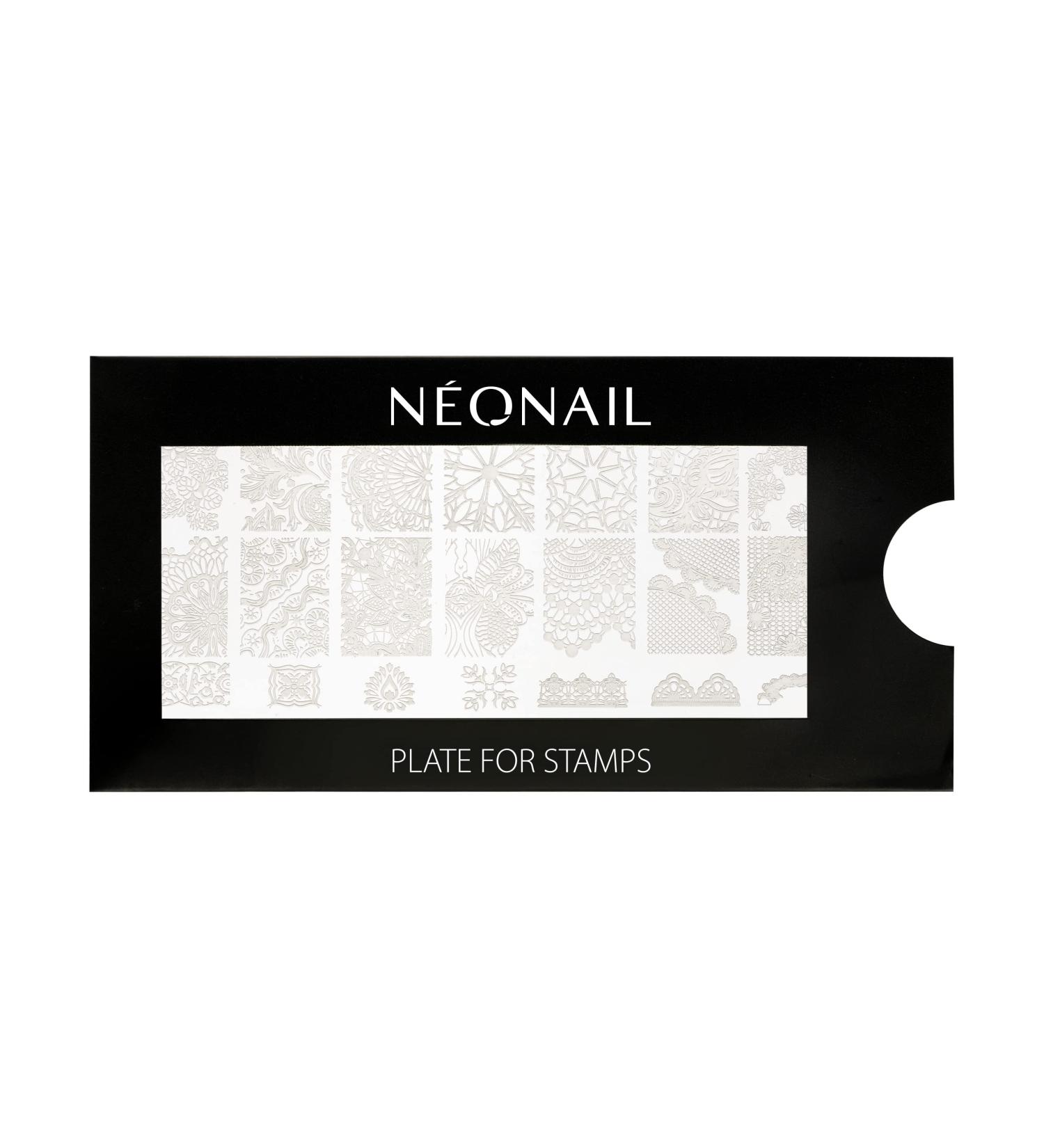 Neonail Stamping Plate 10 - Premium Nail Art Stencil for Stunning Designs & French Nails | International Shipping - Buy Online on GoSupps.com