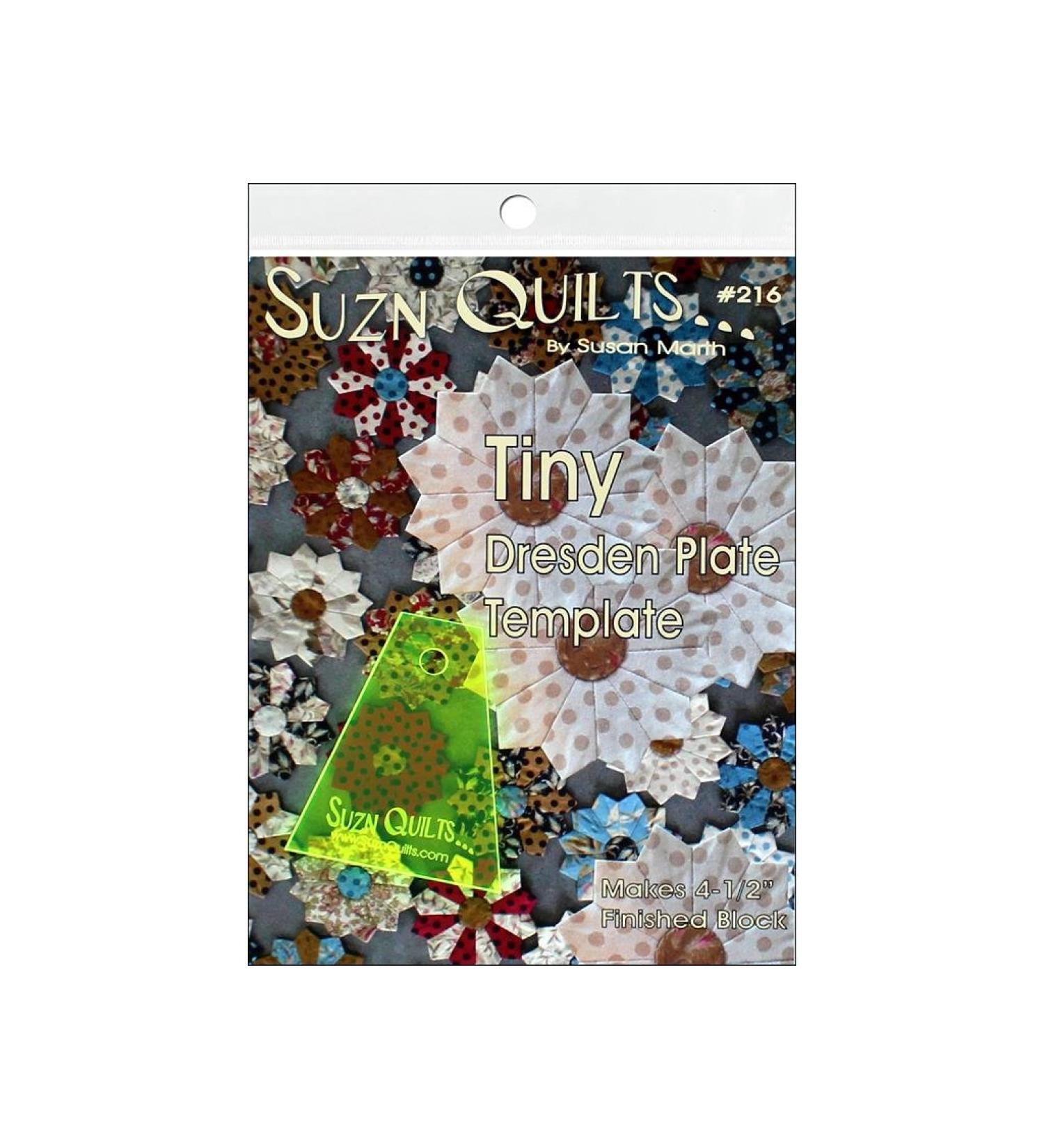 Suzn Quilts Patterns Suzn Quilts Tiny Dresden Template