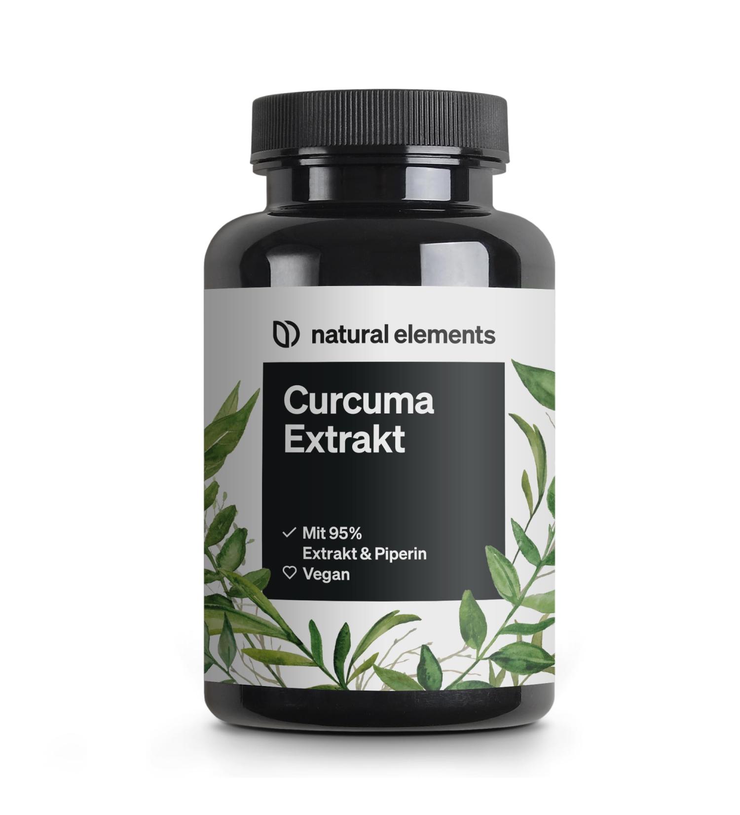 Buy Curcuma Extract - 90 Capsules 95% Turmeric Extract (10 000 mg per Capsule) - High Dose Vegan Lab Tested Made in Germany - International Shipping Available - Buy Online on GoSupps.com