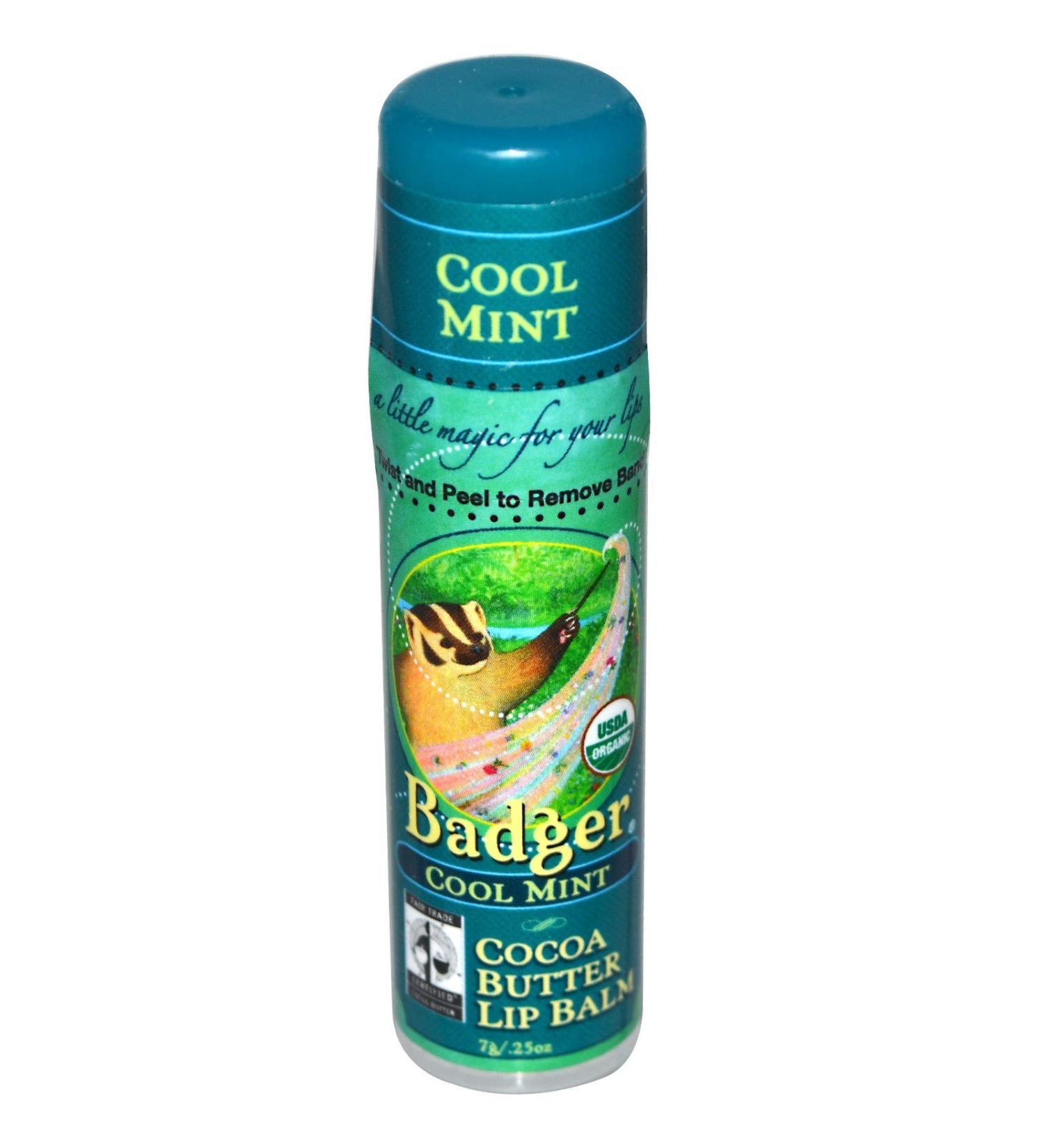 Badger Organic Cocoa Butter Lip Balm