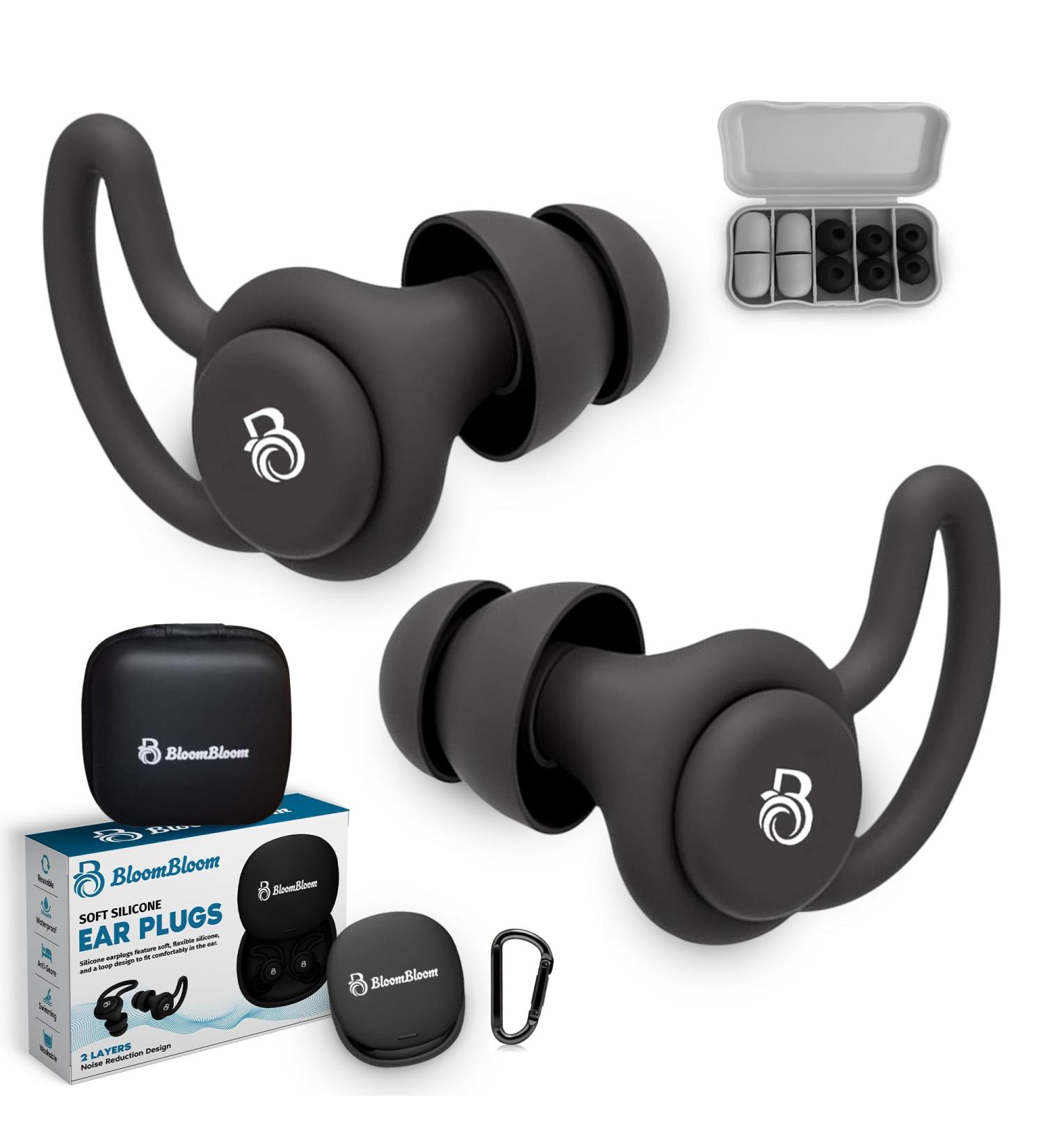 Silicone Ear Plugs for Sleeping & Concerts - Noise Cancelling Super Soft Hearing Protection - Buy Online on GoSupps.com
