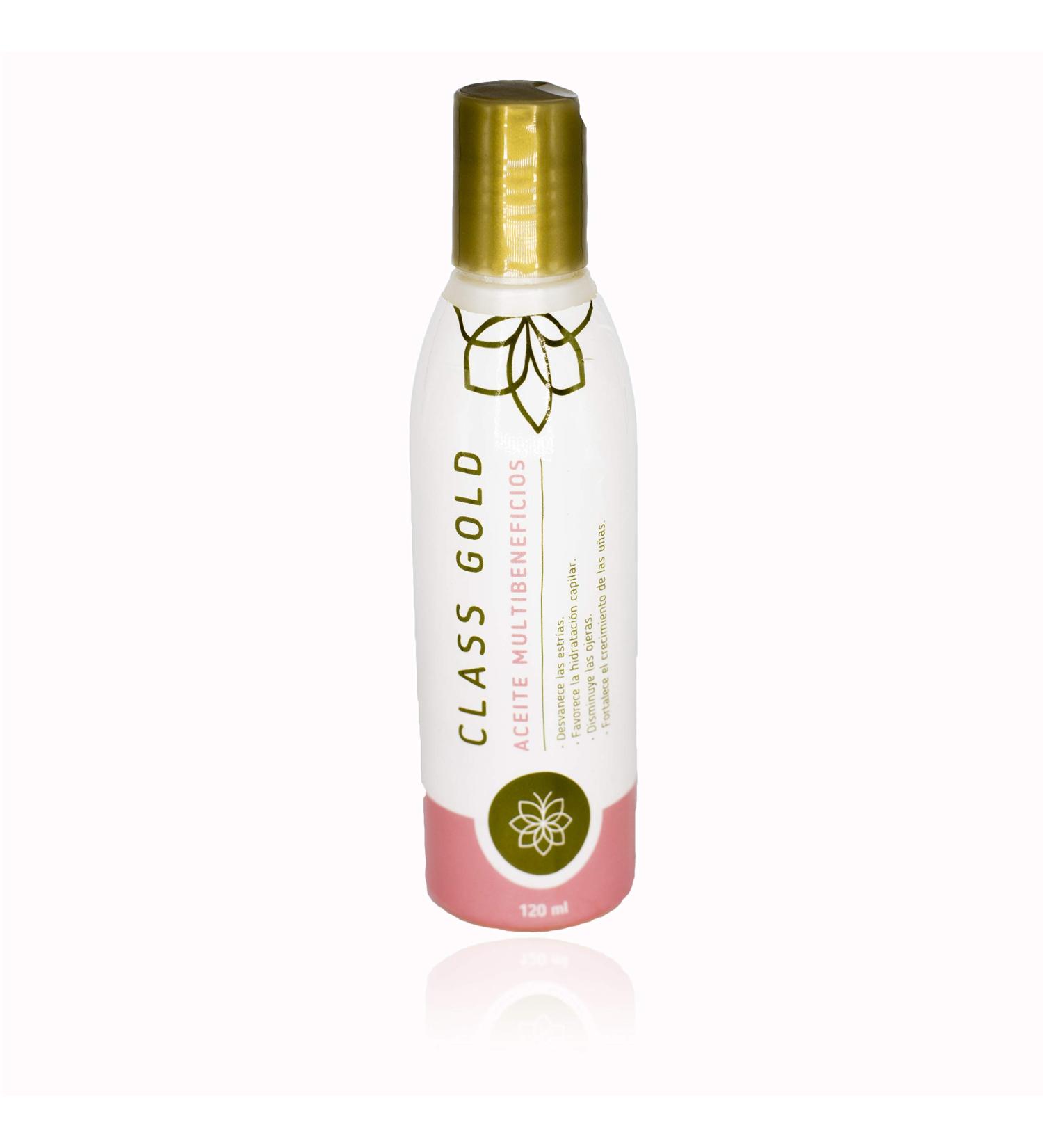 Class Gold Cosmetics Multibenefit Oil for Healthy Skin, Nails, and Hair - 120 mL - Buy Online on GoSupps.com