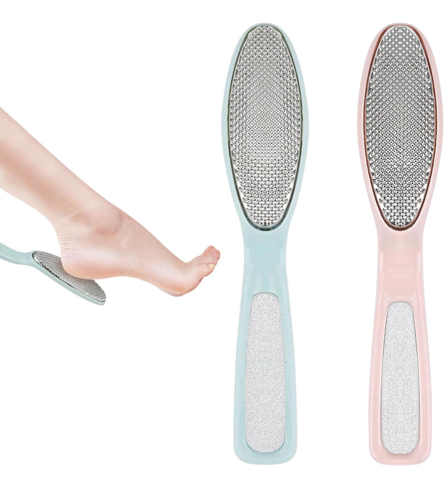 Hard Skin Remover Foot Files Foot Scraper Hard Skin Remover Dry Cracked Feet Cuticle Pusher Pedicure Tools Heel Scraper Callus Remover Foot File for Dead Hard Tough Skin Pedicure Home Scholl Use - Buy Online on GoSupps.com