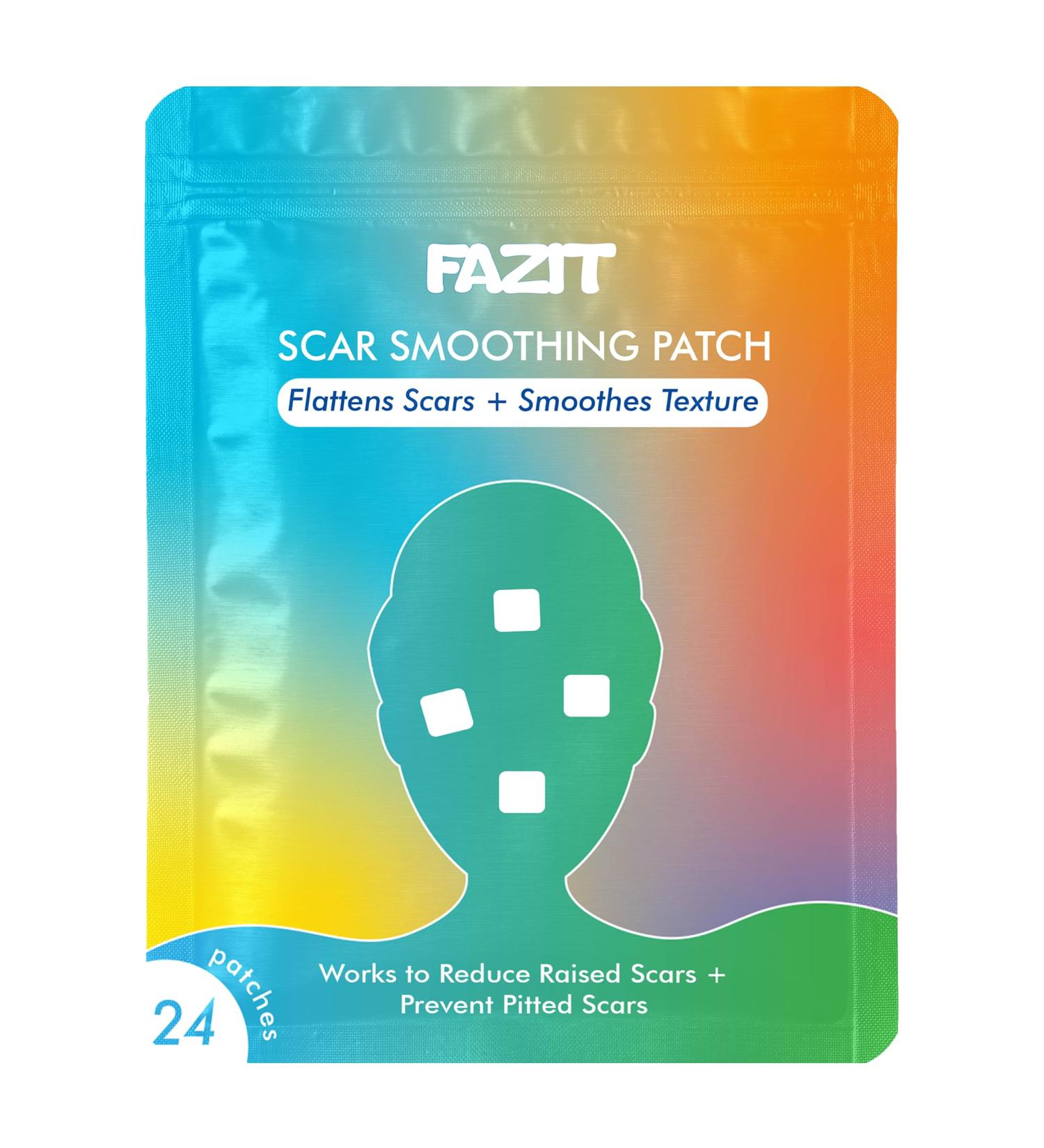 Fazit Acne Scar Treatment Patches - 24 Individual Patches for Face Bikini & Body - Effective Acne Scar Remover - Buy Online on GoSupps.com