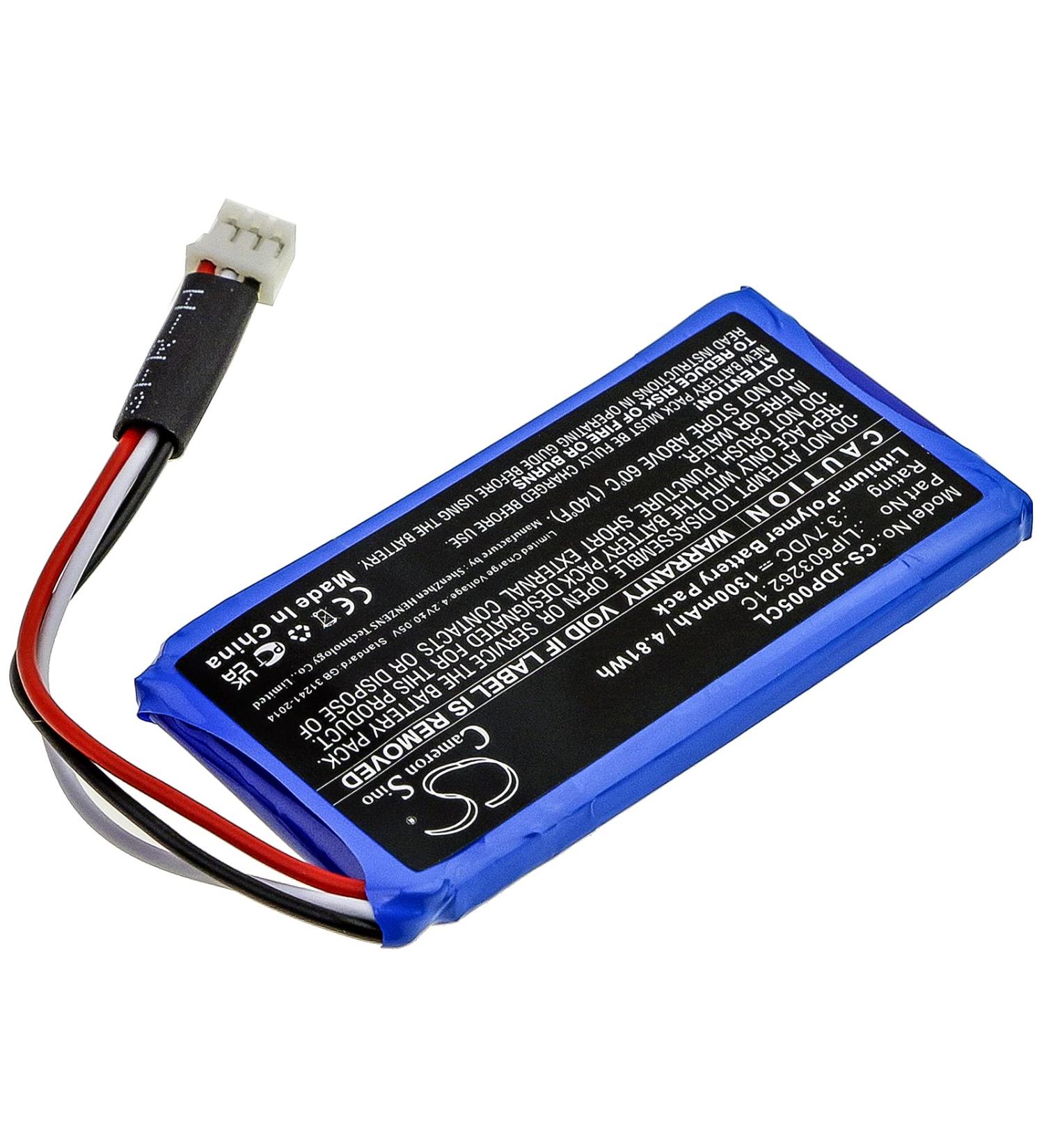Replacement Battery for Jablocom GDP-04i - LIP603262.1C 1300mAh/3.7V - International Shipping Available - Buy Online on GoSupps.com