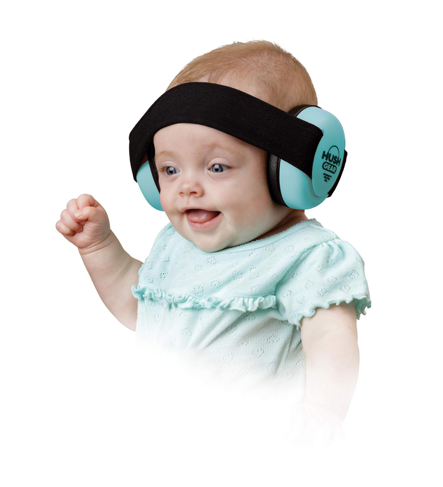 Mommy's Helper Hush Gear Blue Noise Cancelling Headphones | Infant Ear Protection - Buy Online on GoSupps.com