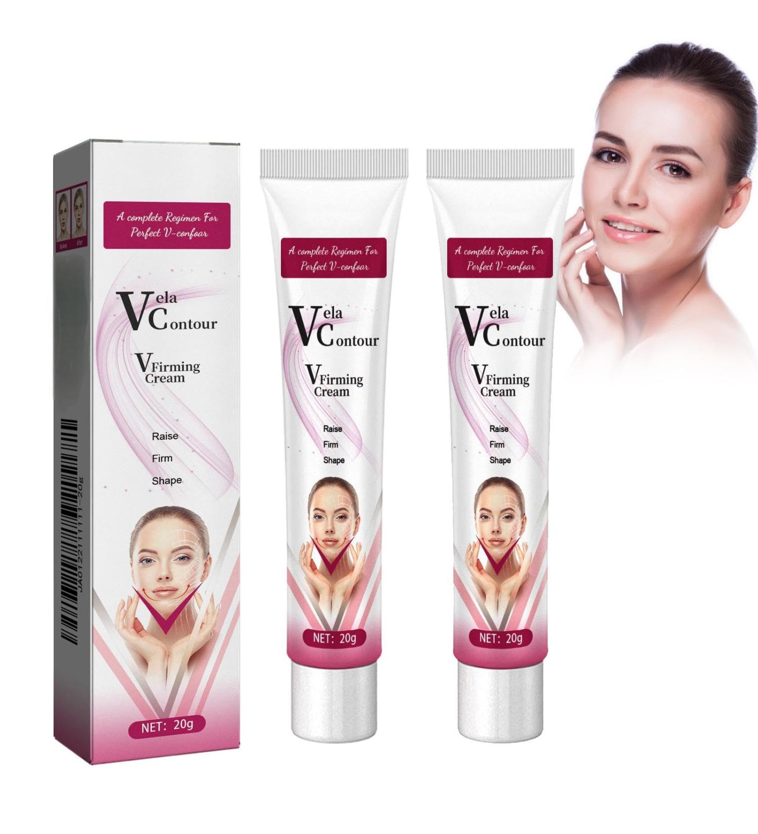 Shantou Yingji 2 pieces Vface firming cream firming face cream Vface firming antiaging face cream for weight loss for slimming 20 g cream 37 - Buy Online on GoSupps.com