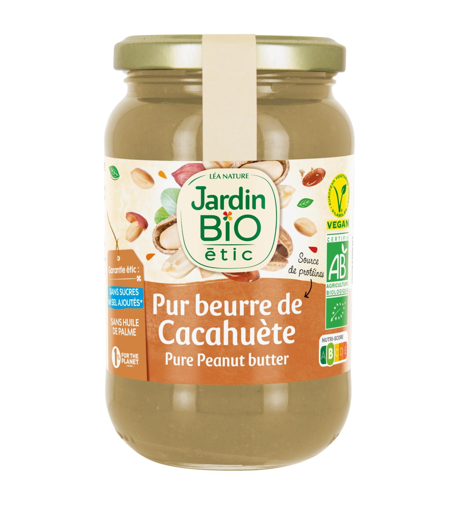 Jardin BiO tic - Pure Peanut Butter 350g (Packaging May Vary) - Buy Online on GoSupps.com